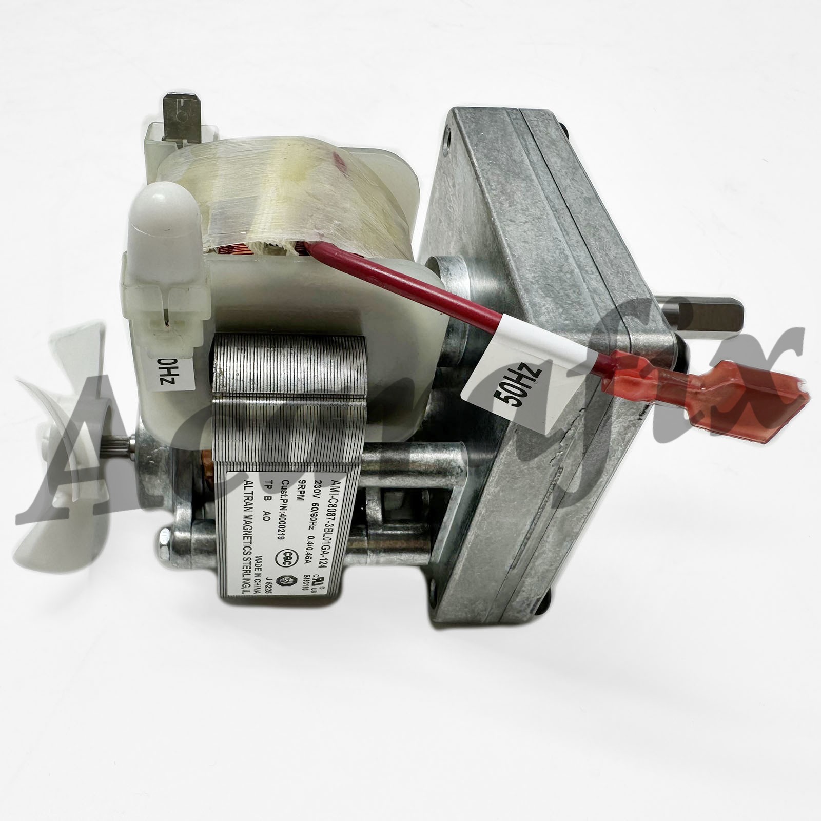 New Replacement Motor for AMI-C8087-3BL01GA-124 230V 50/60Hz 0.4/0.45A 9RPM