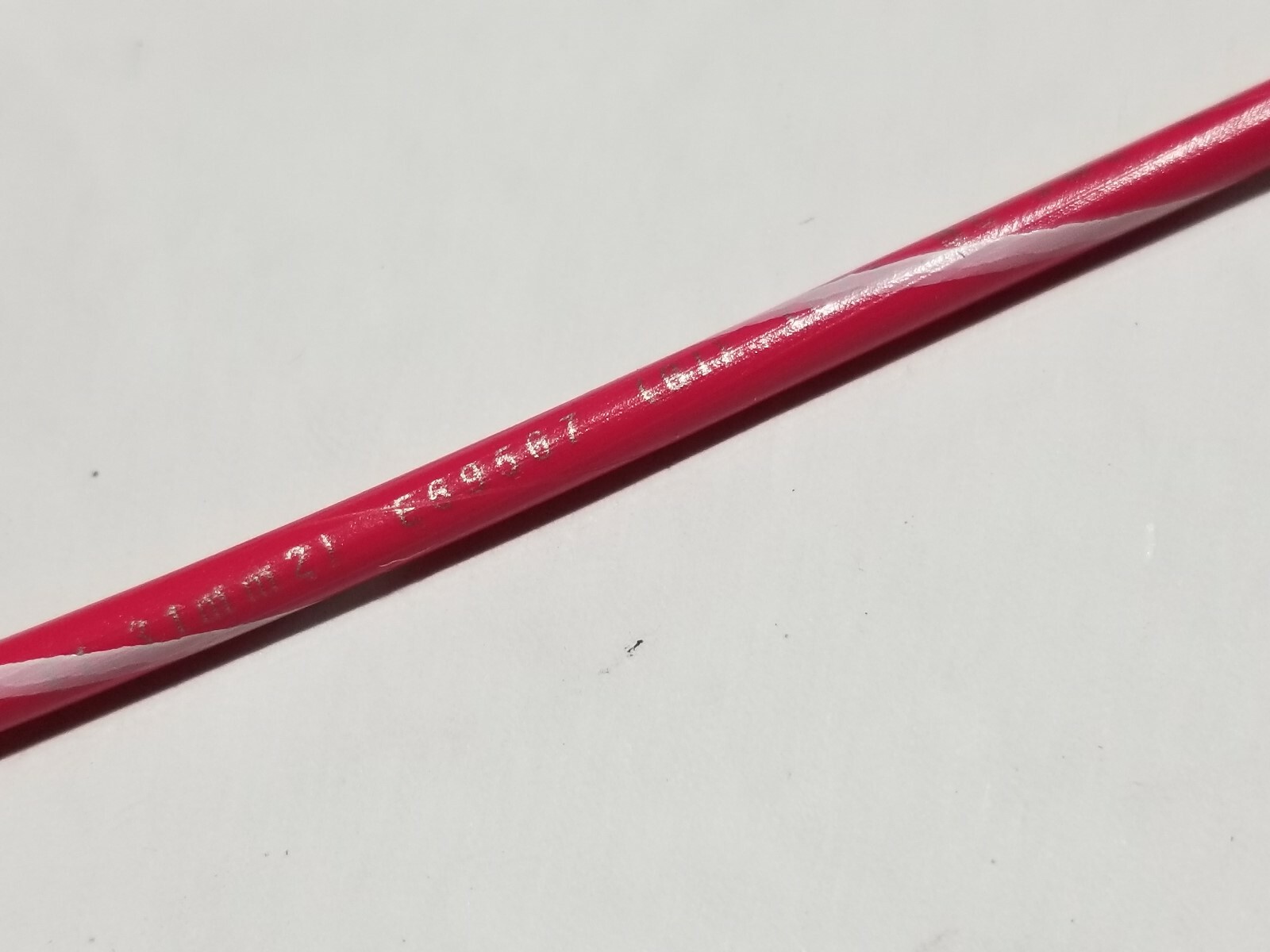 Southwire/Copperfield #16awg Boat Cable Hook-Up Wire Red/White Stripe /100ft