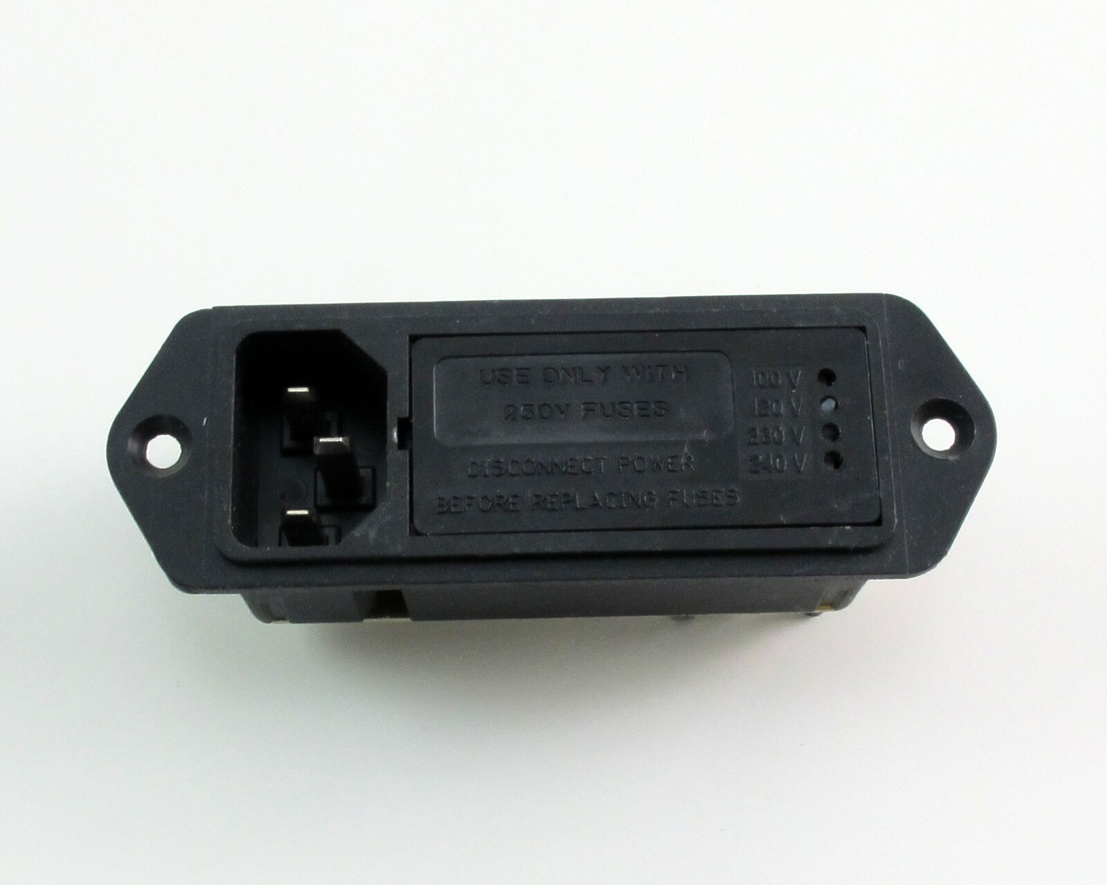 Corcom 6VM2 Power Entry Module 6A, 120/250VAC, 47 to 440 Hz