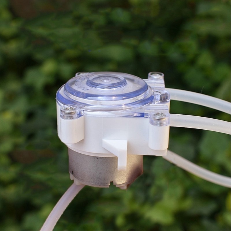 Miniature Plastic Peristaltic Pump 6V-12V High Performances Extrusion Pump