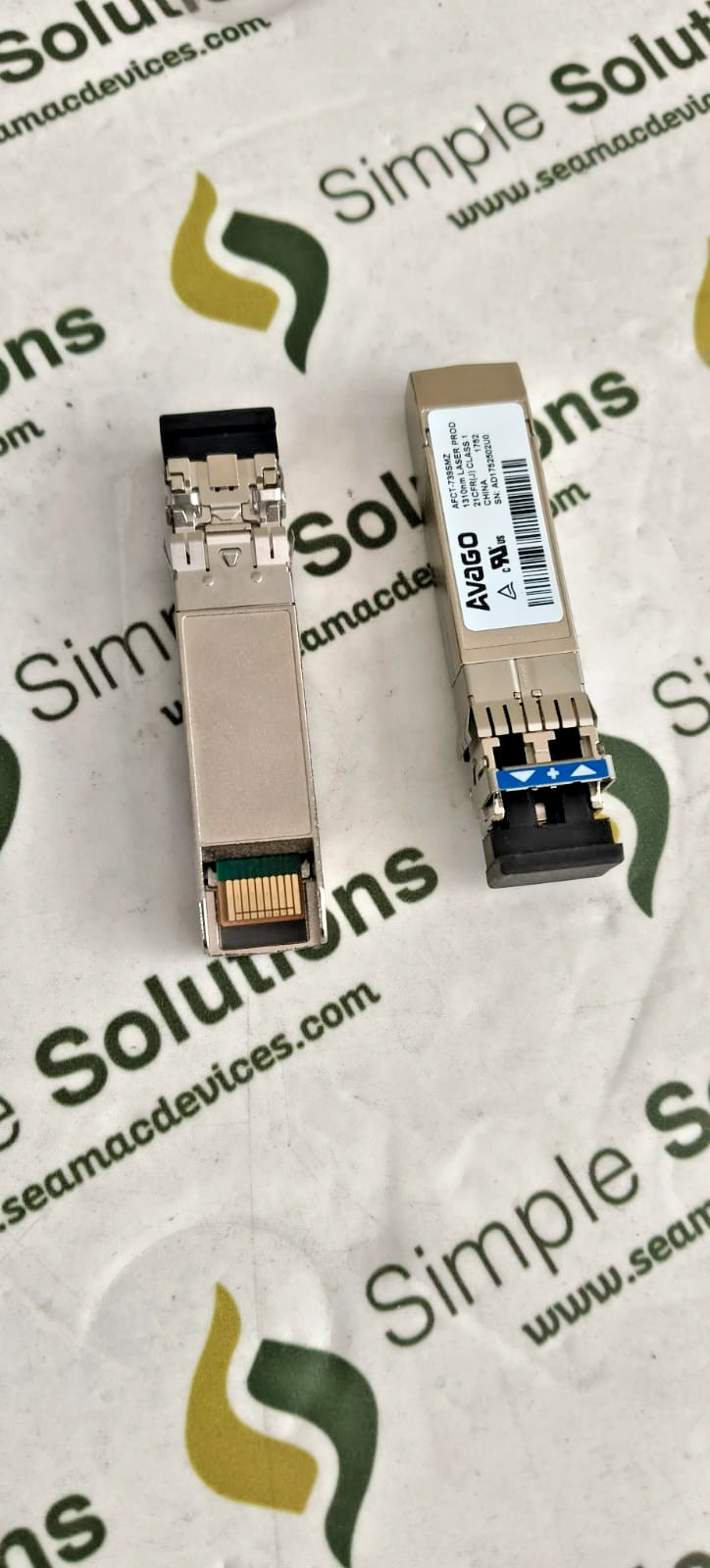 2PCS Lot- Avago AFCT-739SMZ Compatible 10G SFP+ LR transceiver- NEW