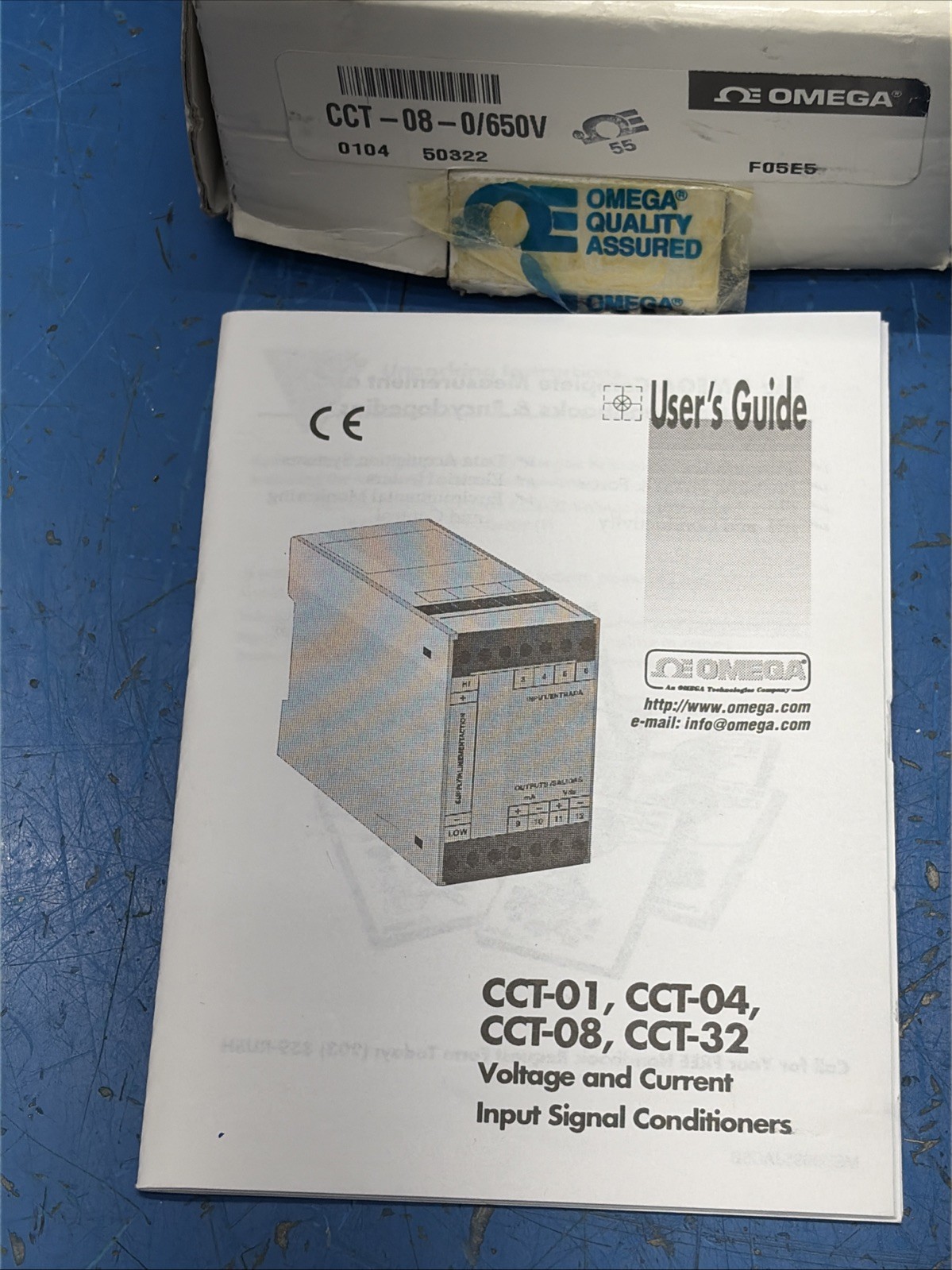 Omega Engineering CCT-08-0/650V thermocouple input signal conditioner