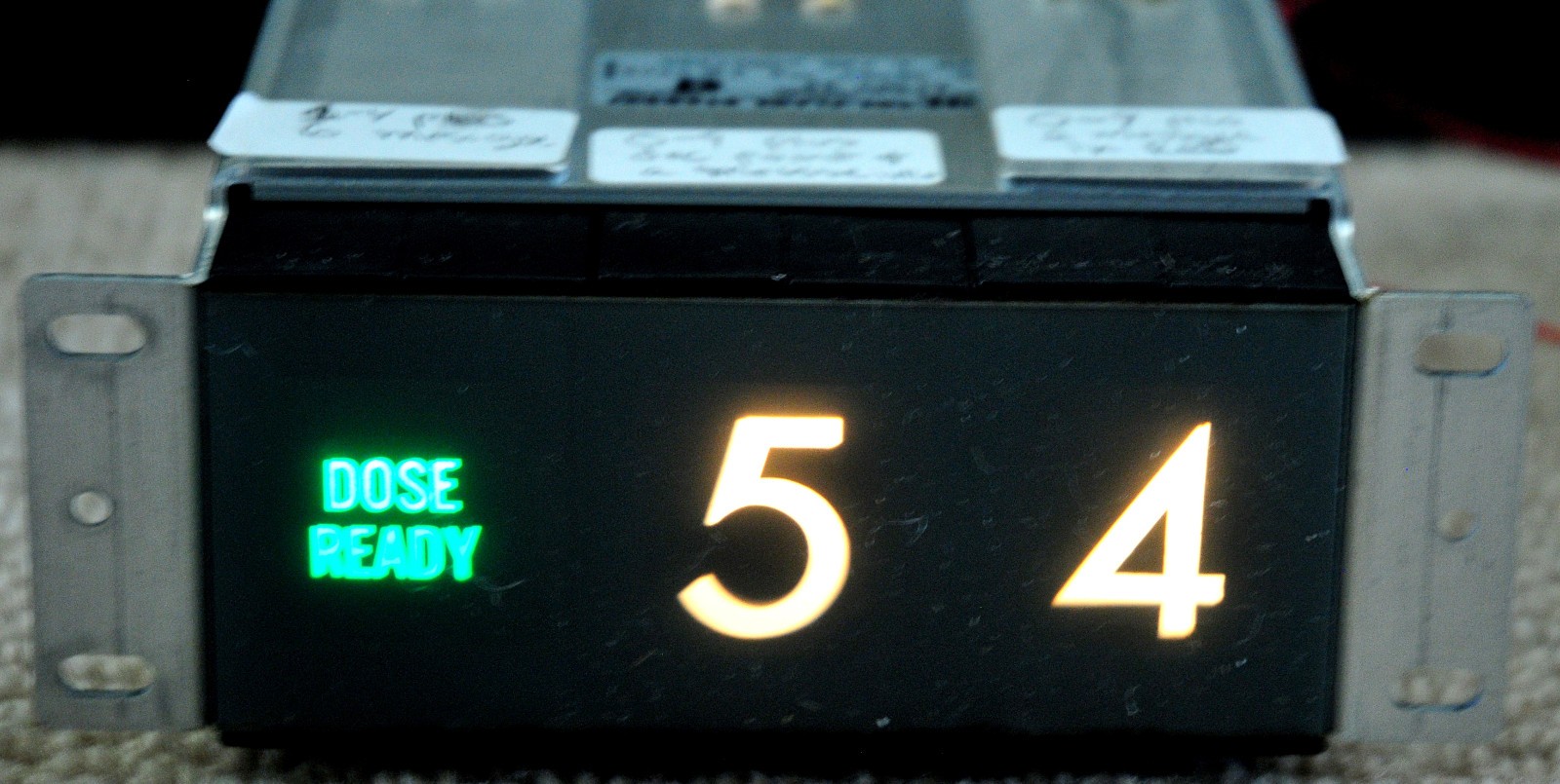 WORKING Vintage IEE One-Plane In Line Readout 3 Unit Module 61387-44 with Mount