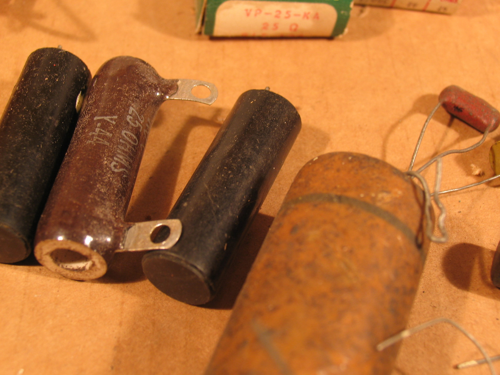 Misc. Lot of Various Resisters, etc.