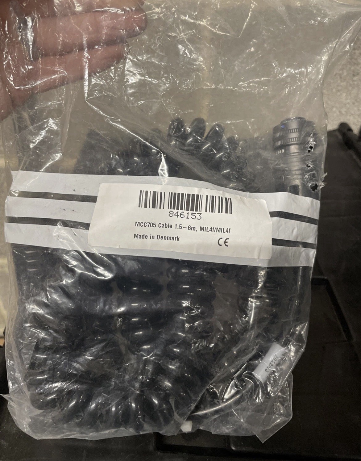 MCC705 Cable 1.5-6m MIL4f/MIL4f (NEW W/O BOX) Made in Denmark New
