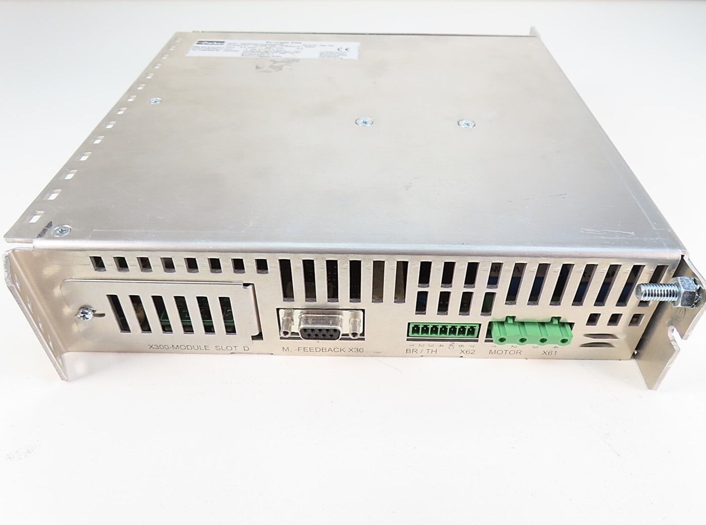 Parker 638A 638A063F0STOCAN000RM1Z01 6 Amp Digital Servo Drive with CA G2U