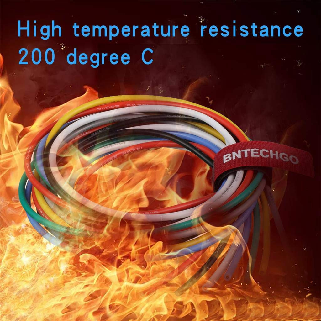 14 Gauge Silicone Wire Kit 7 Color Each 3 Ft Flexible 14 AWG Stranded Tinned Cop
