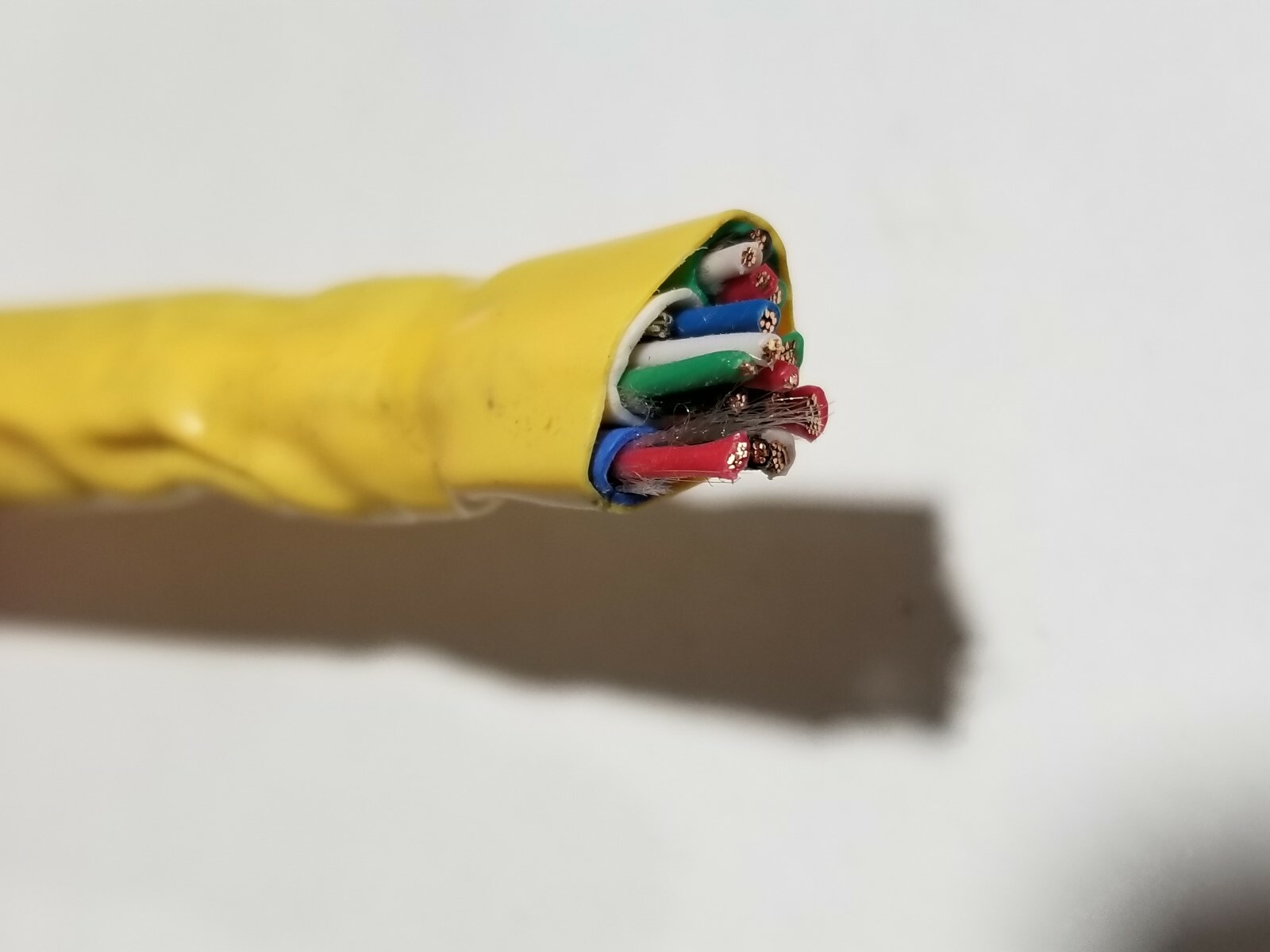 Genesis 2196 18/4C+22/3P+22/4C+22/2C Riser Access Control Cable Yellow/50ft