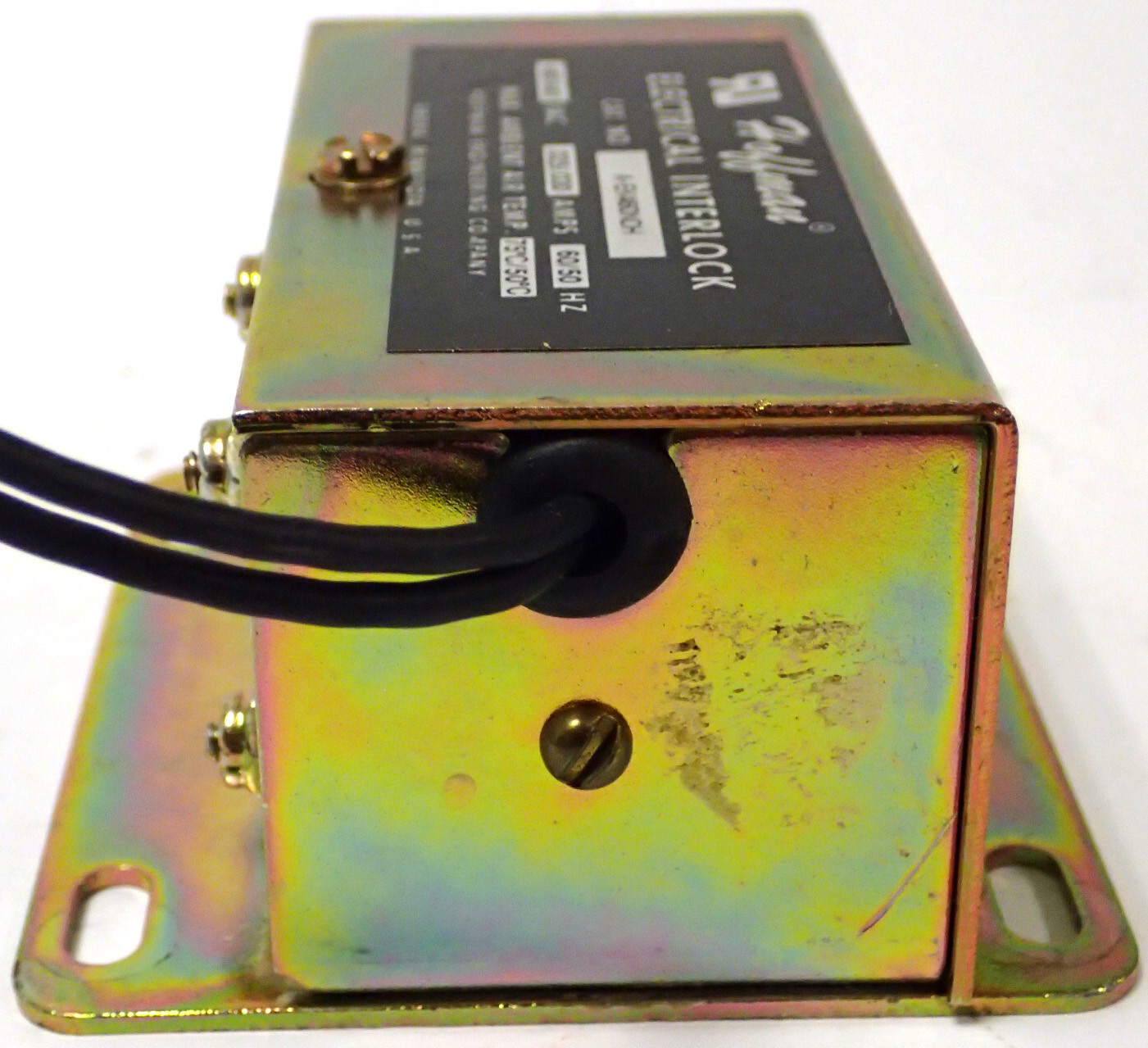 HOFFMAN A-EL460NDH ELECTRICAL INTERLOCK 480/440Vac .025/.030A