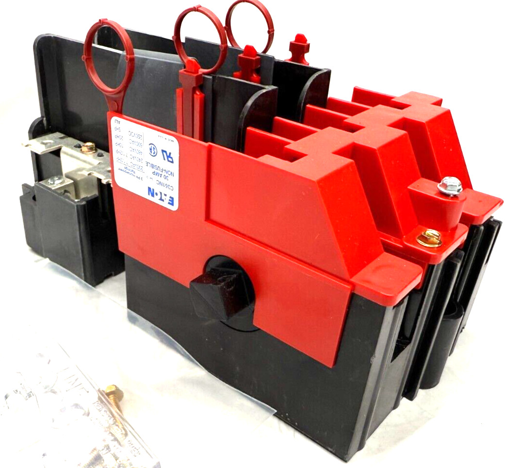 Eaton Culter Hammer C361NC Disconnect Switch,Non-fusible,30A,3 Phase, #2-14 AWG