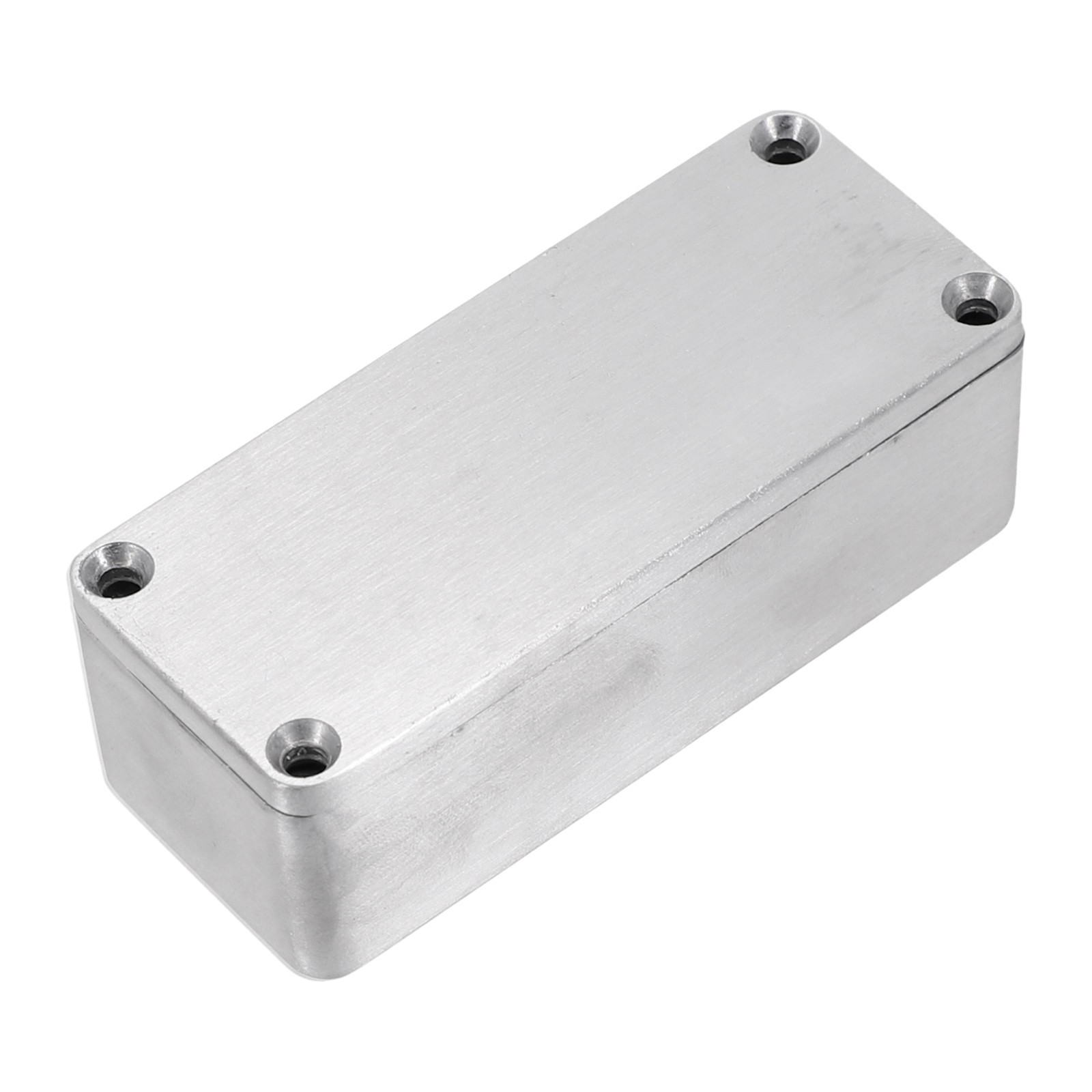 Silver Aluminum Box for Electric Instruments Industrial Metal Enclosure