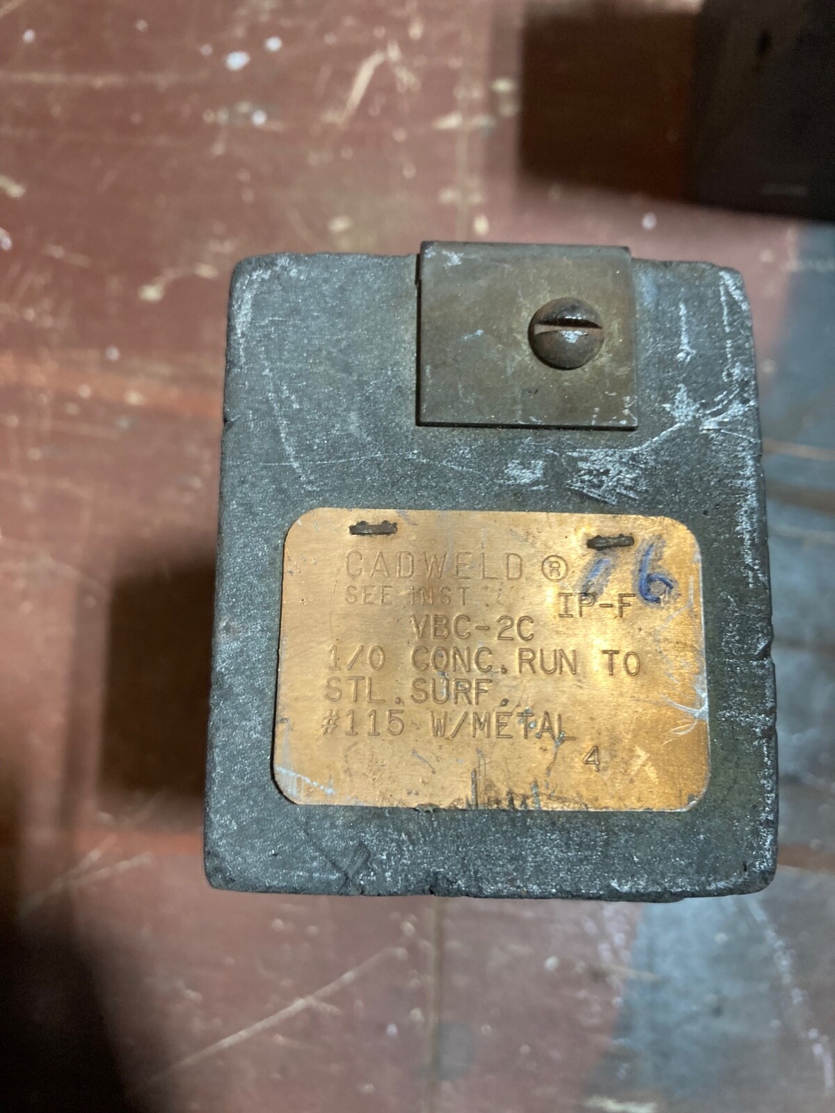 Cadweld Cad ERICO Weld Exothermic Welding Molds Lot of 40 Plus