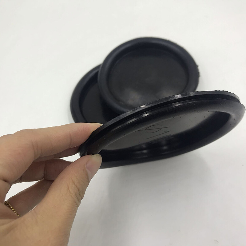 Blanking Closed Grommets Rubber Blind Plugs Single-Sided Protection Coil Black