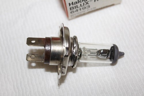 One New Old Stock OSRAM Halogen Bilux H4 Headlight Bulb 64193 12v 55w