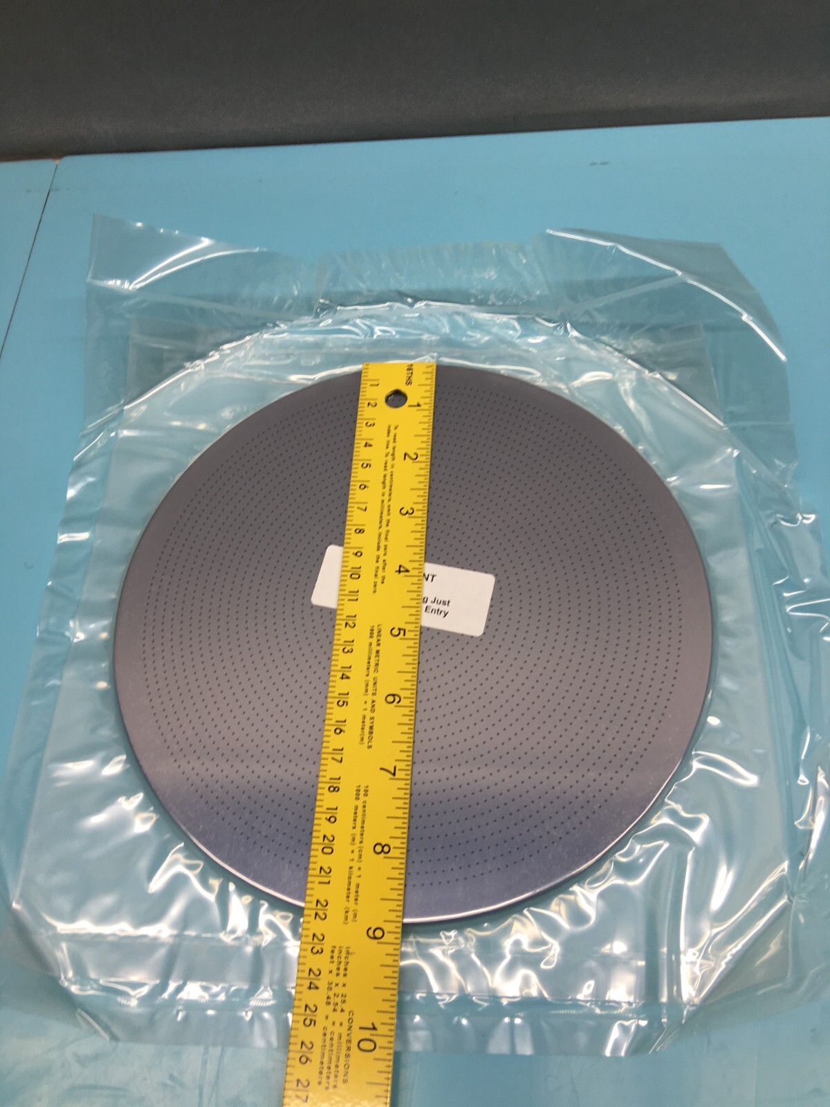 LAM 715-011909-501 PLATE, UPPER ELCTDRODE 8″ POLISHED CAPTIVE, 123496