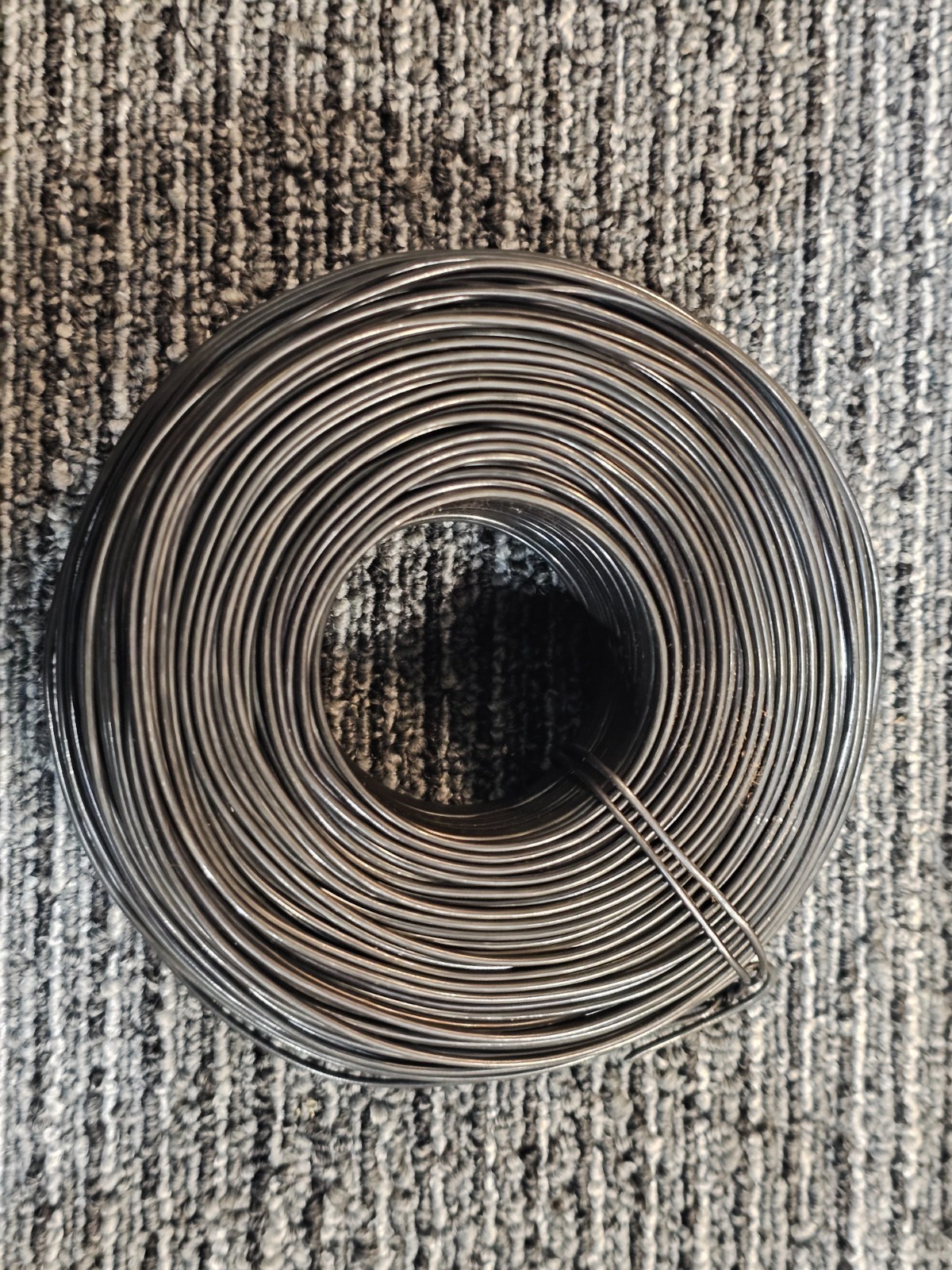 (QTY 12) LH Dottie TY164 400′ Tie Wire, Carbon Annealed Steel, 16.5 AWG, Black