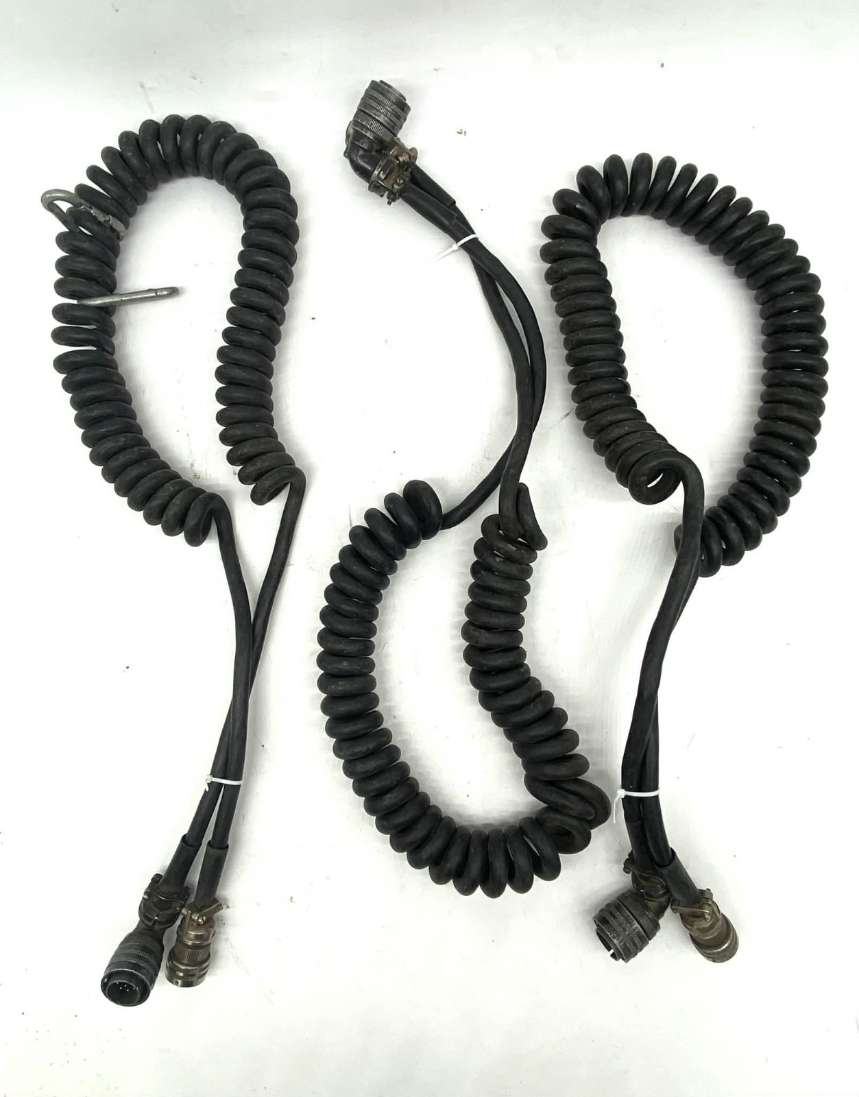Lot x3 Trimble 68182 Machine Cable 10 pin Quick Disconnect to 7-socket Amphenol•