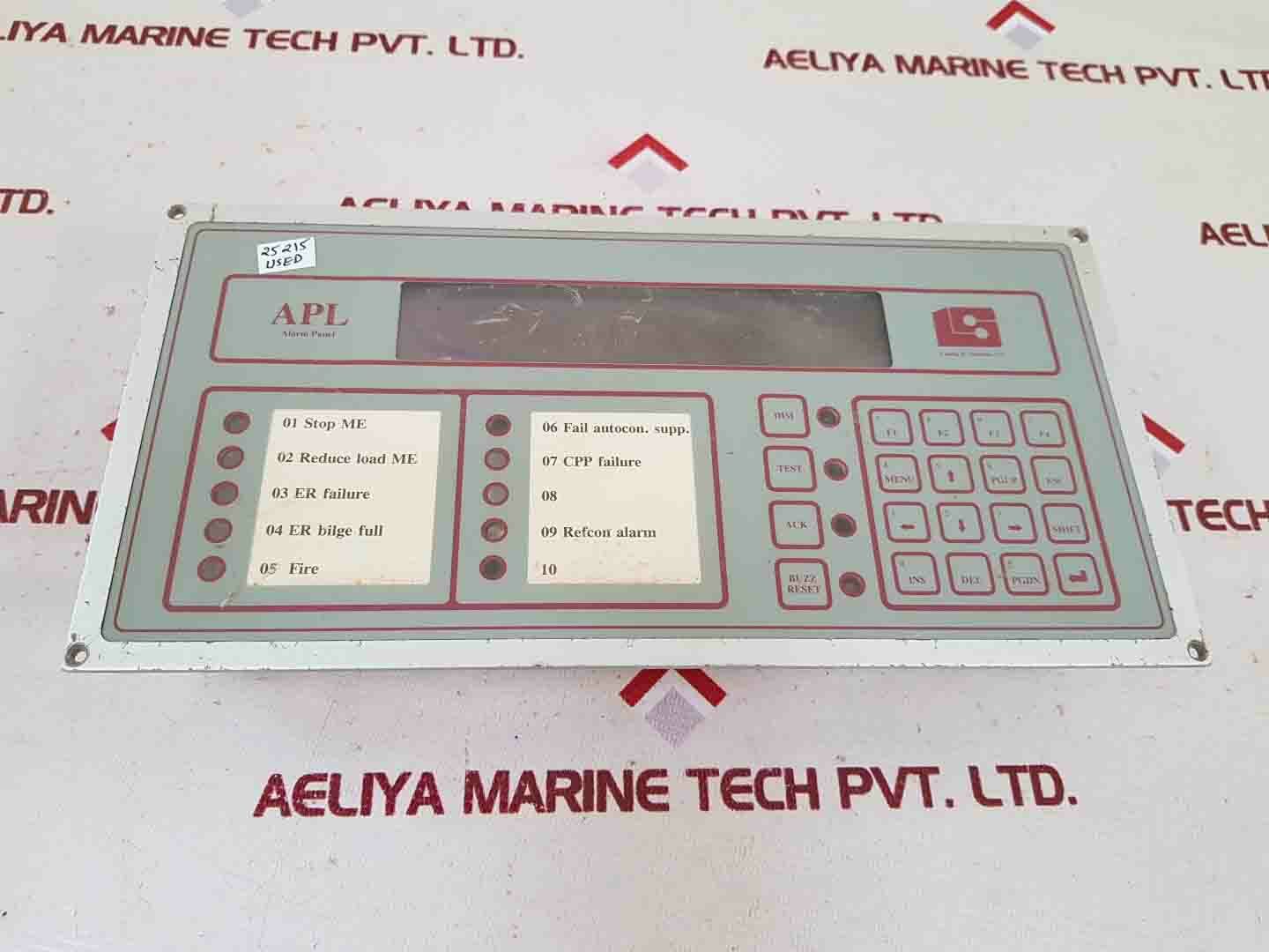 Lanng & stelman 1284-002 alarm panel pcb. a4