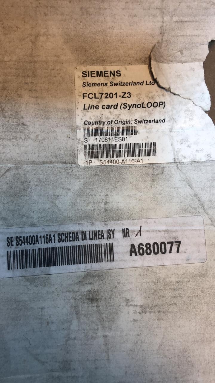 SIEMENS FCL7201-Z3 Line Card (SynoLOOP) /T2UK [ made in Switzerland]
