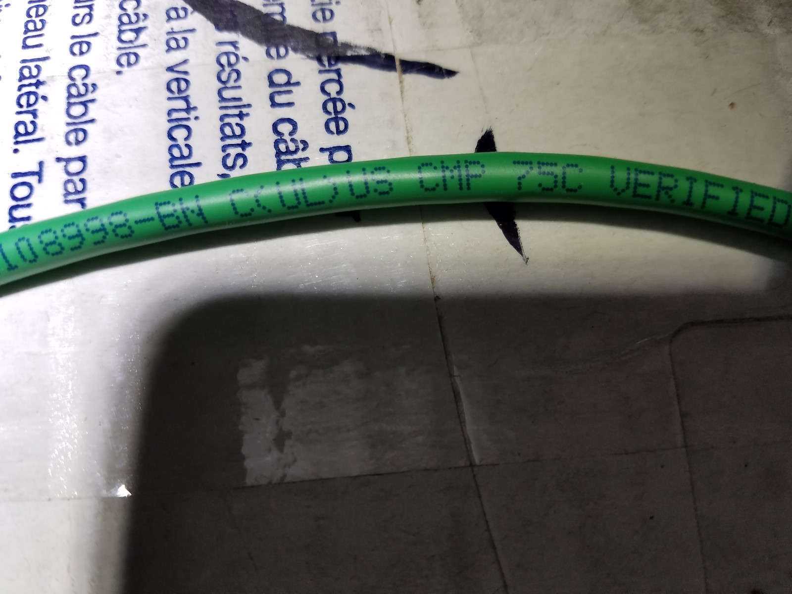 Belden 1701A 24/4P Bonded Pair DataTwist Cat5E Network Cable CMP Green /100ft
