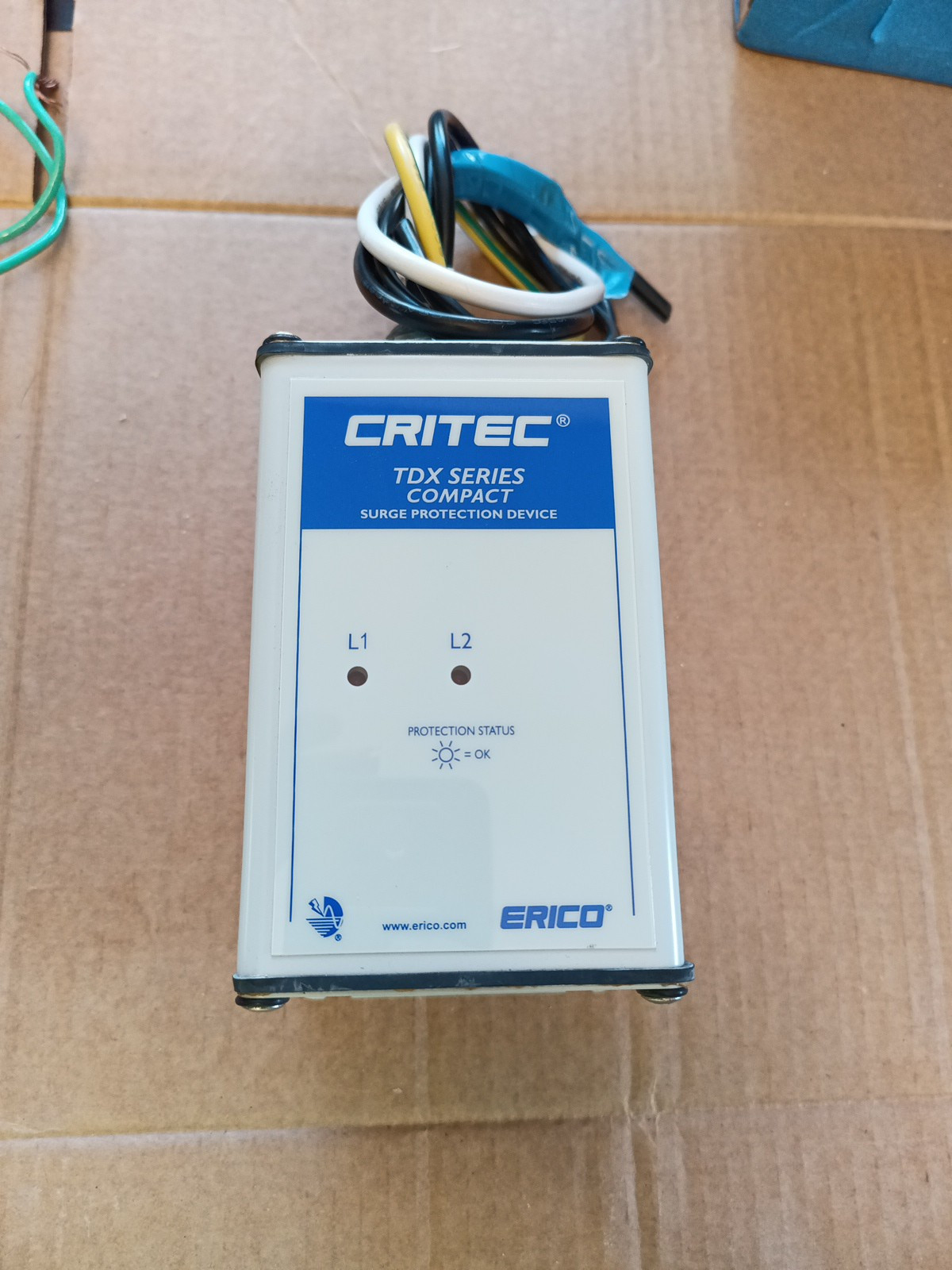 ERICO CRITEC TDX SERIES COMPACT SURGE PROTECTION DEVICE
