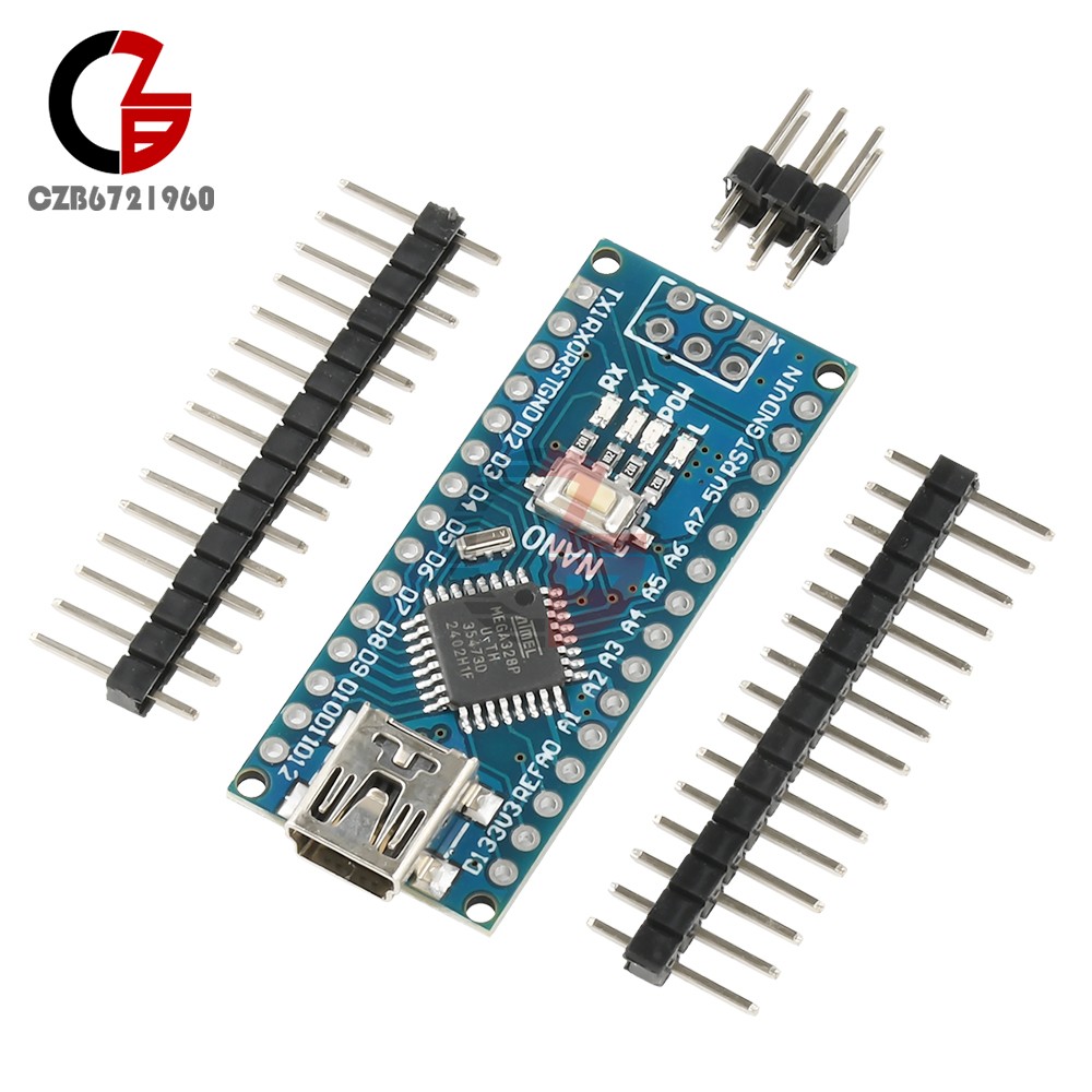 1-10pcs NANO V3.0 ATMEGA328P Micro-Controller MINI USB CH340C Board For Arduino