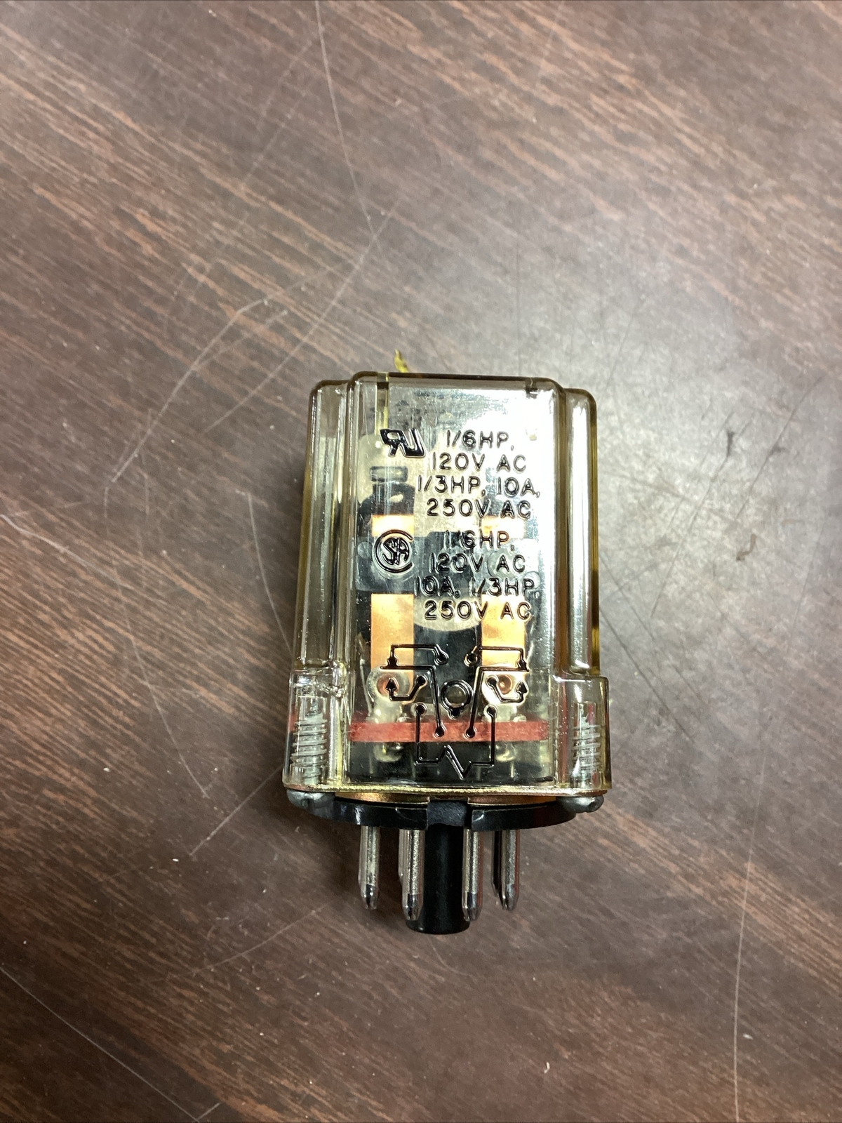 Relay DPDT 10A 110V POTTER & BRUMFIELD KRP-11-DG