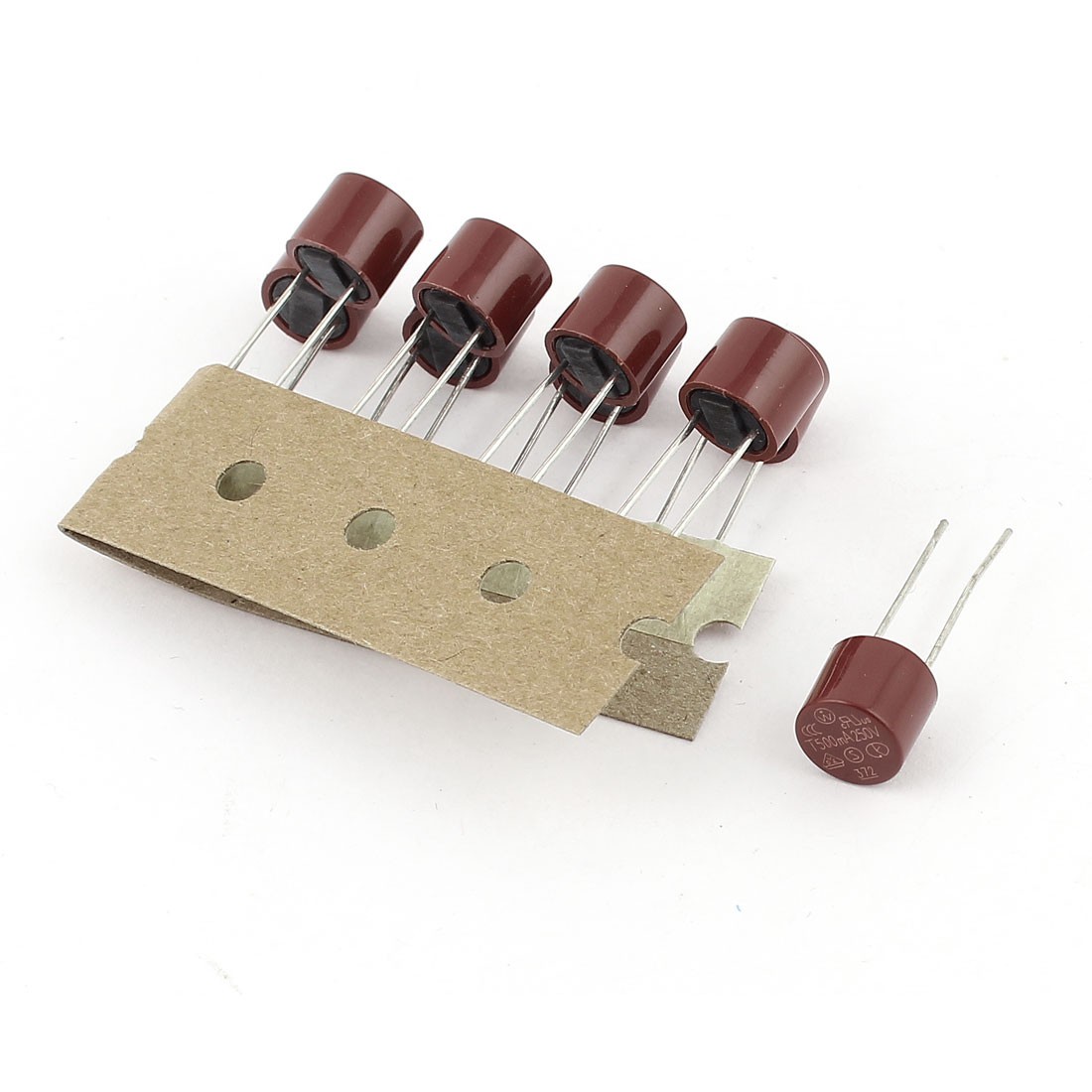 10 Pcs T0.5A 500mA 250V TR5/5TR Miniature Micro Slow Blow Fuse