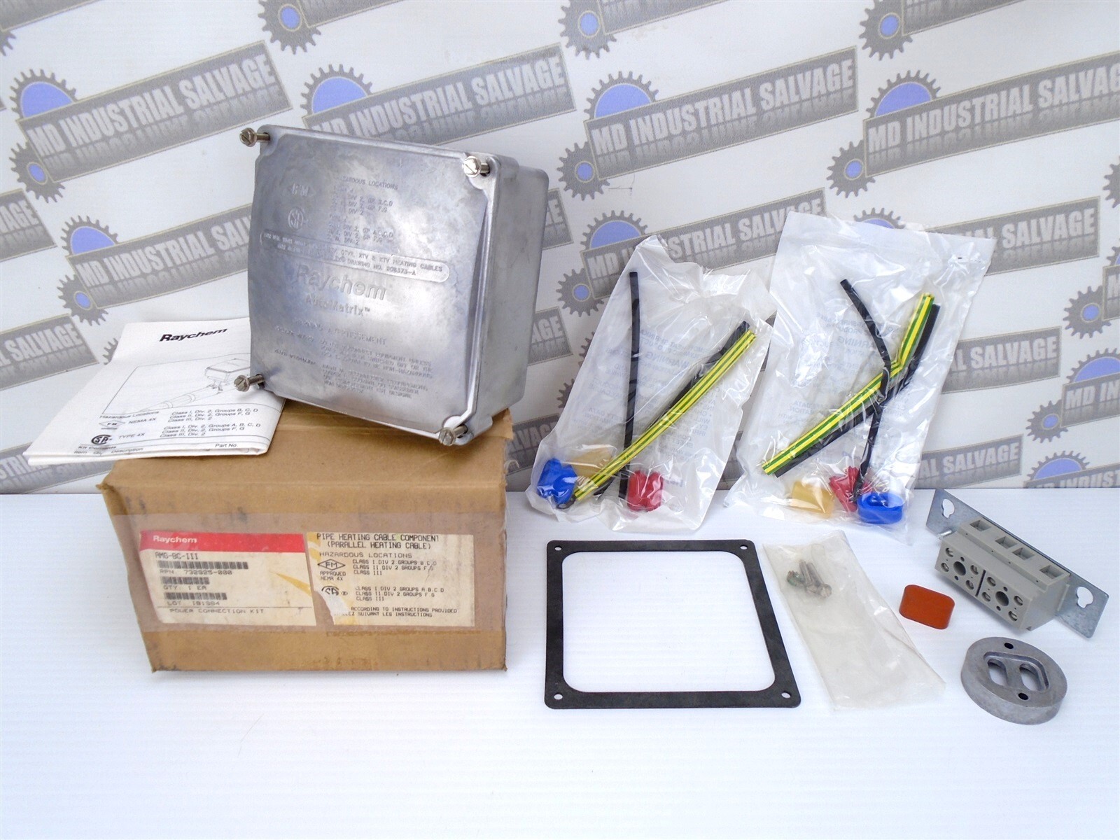 RAYCHEM – AMG-BC-III – Power Connection Kit – (NEW OLD STOCK in the BOX)