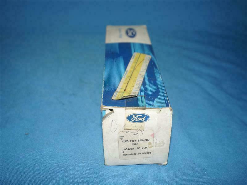Ford F75Z-78611B60-CCC F75Z78611B60CCC Belt Assy Front Seat Center T NEW NOB
