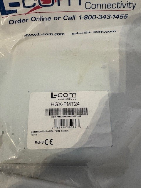 L COM HGX-PMT24 Mounting Kit