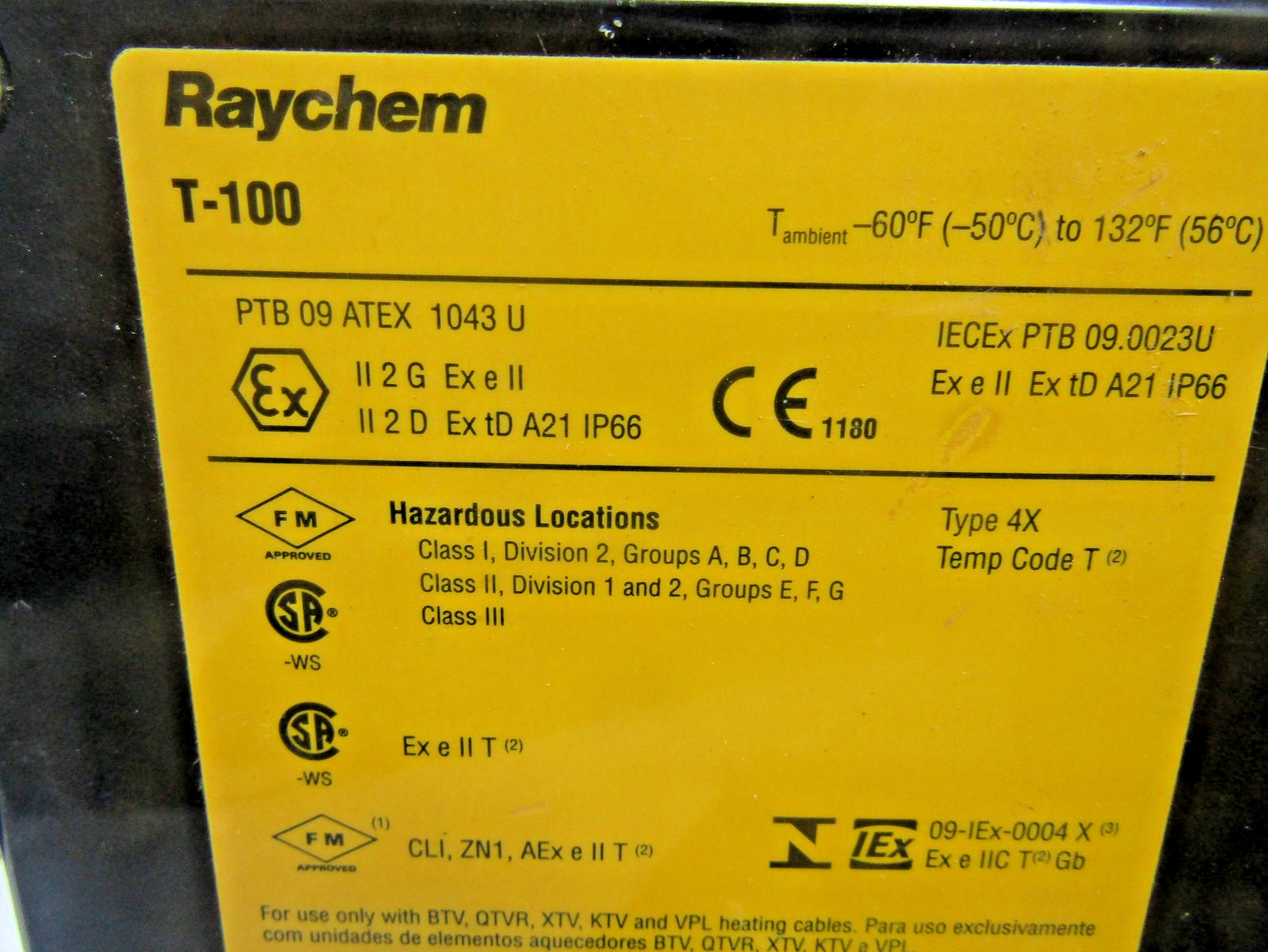 ✌️NEW NVENT RAYCHEM T-100 SPLICE & TEE KIT