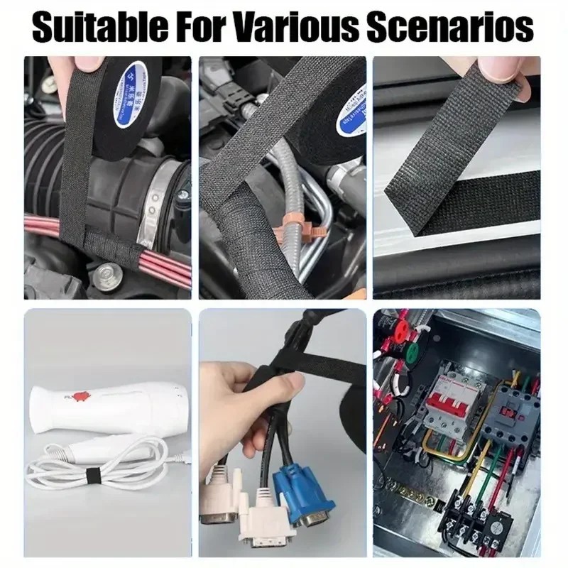 Electrical Insulating Heat Resistant Harness Tape (Automotive Wiring Protection)