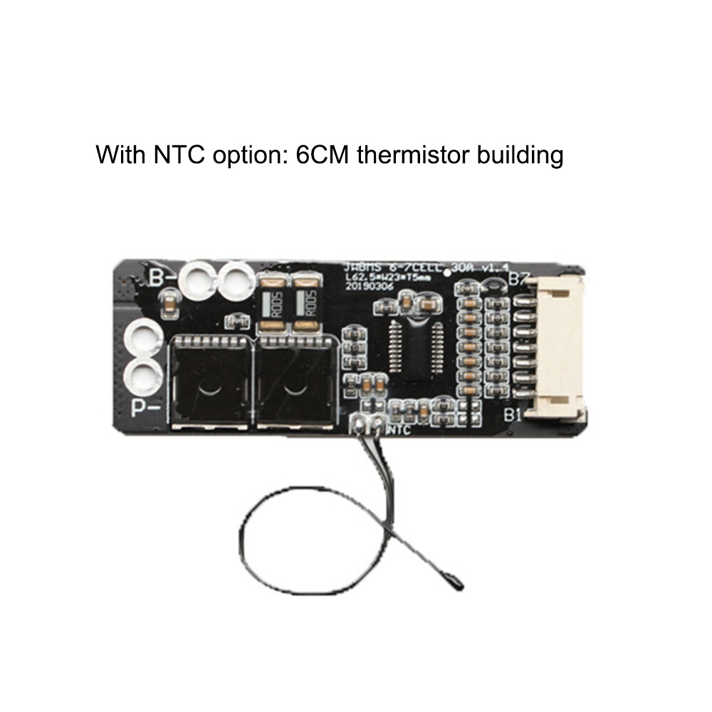 6S 30A/7S 30A/6S 50A/7S 50A with NTC Ternary Lithium Battery Protection Board