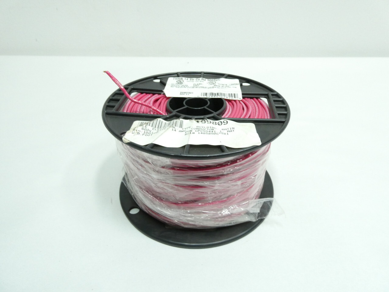 Southwire E51583 Mtw/thwn/thhn Red Machine Tool Wire 14awg 500ft