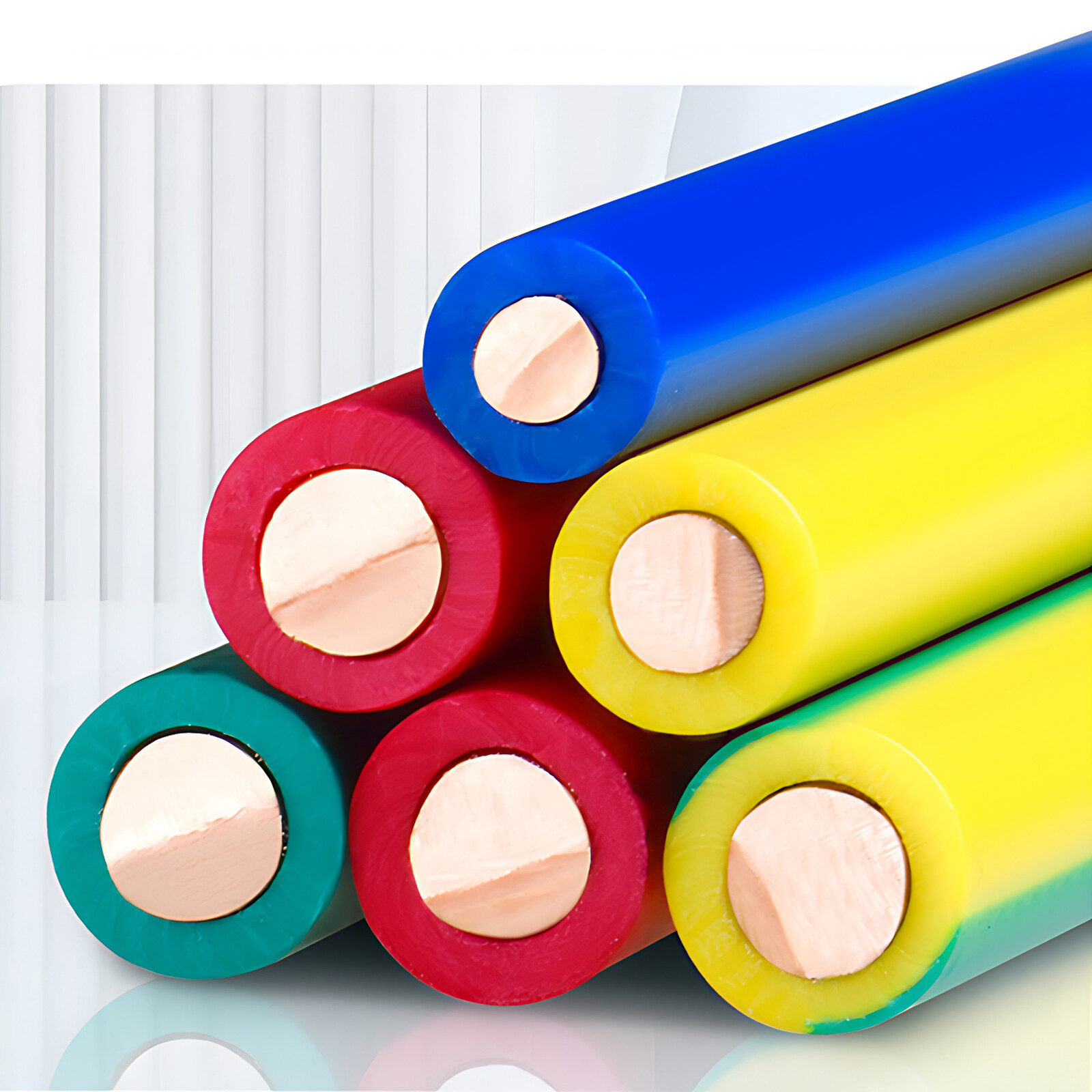 PVC Electrical Wire Cable 1mm² 1.5mm² – 10mm² BV Single Core Copper Hard Wire