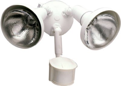 300-Watt White Motion-Activated Regent Security Flood Light – MS185RW