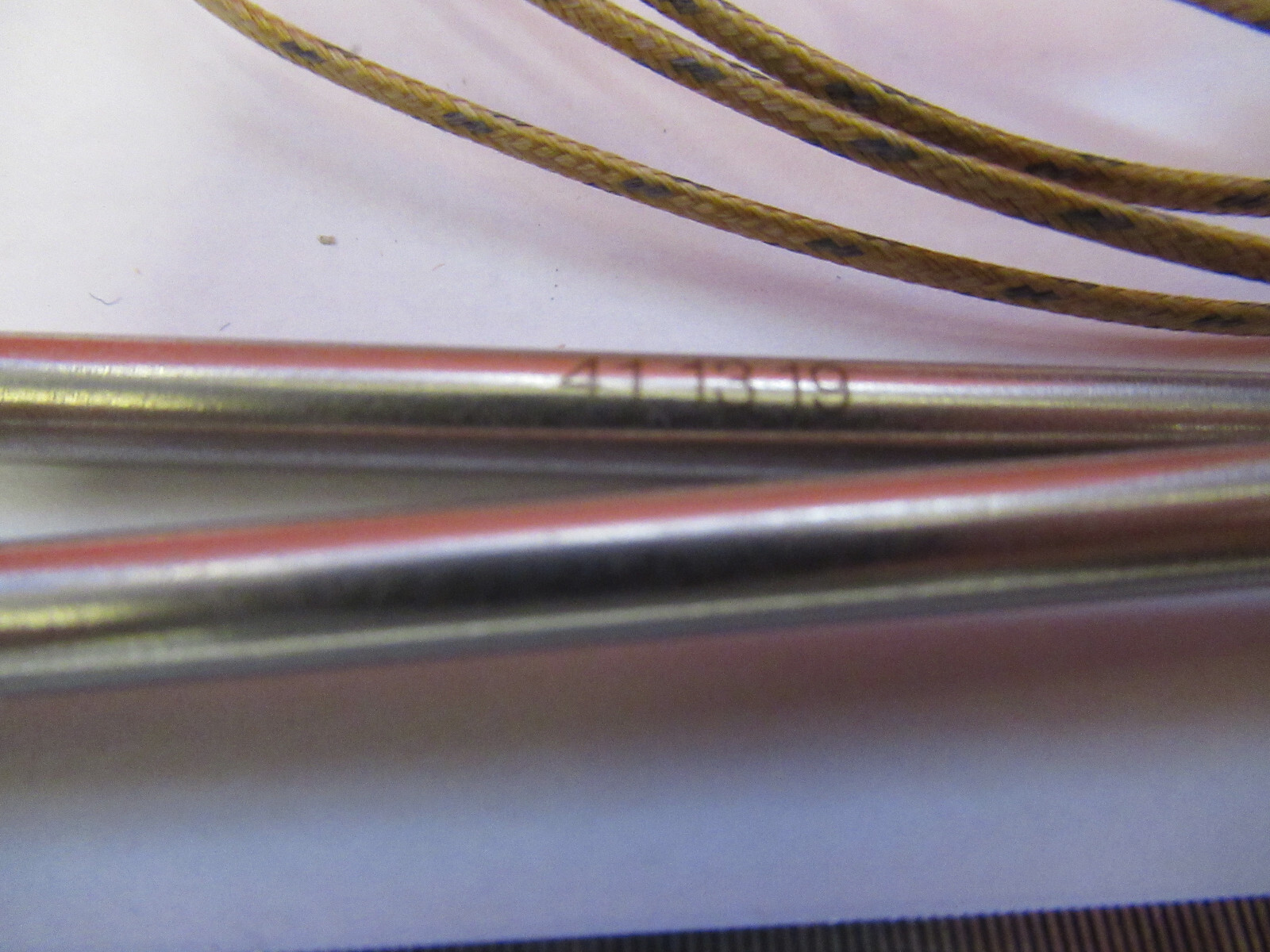 LOT THERMOCOUPLE J IN STEEL WELL AS PICTURED X3-B-44