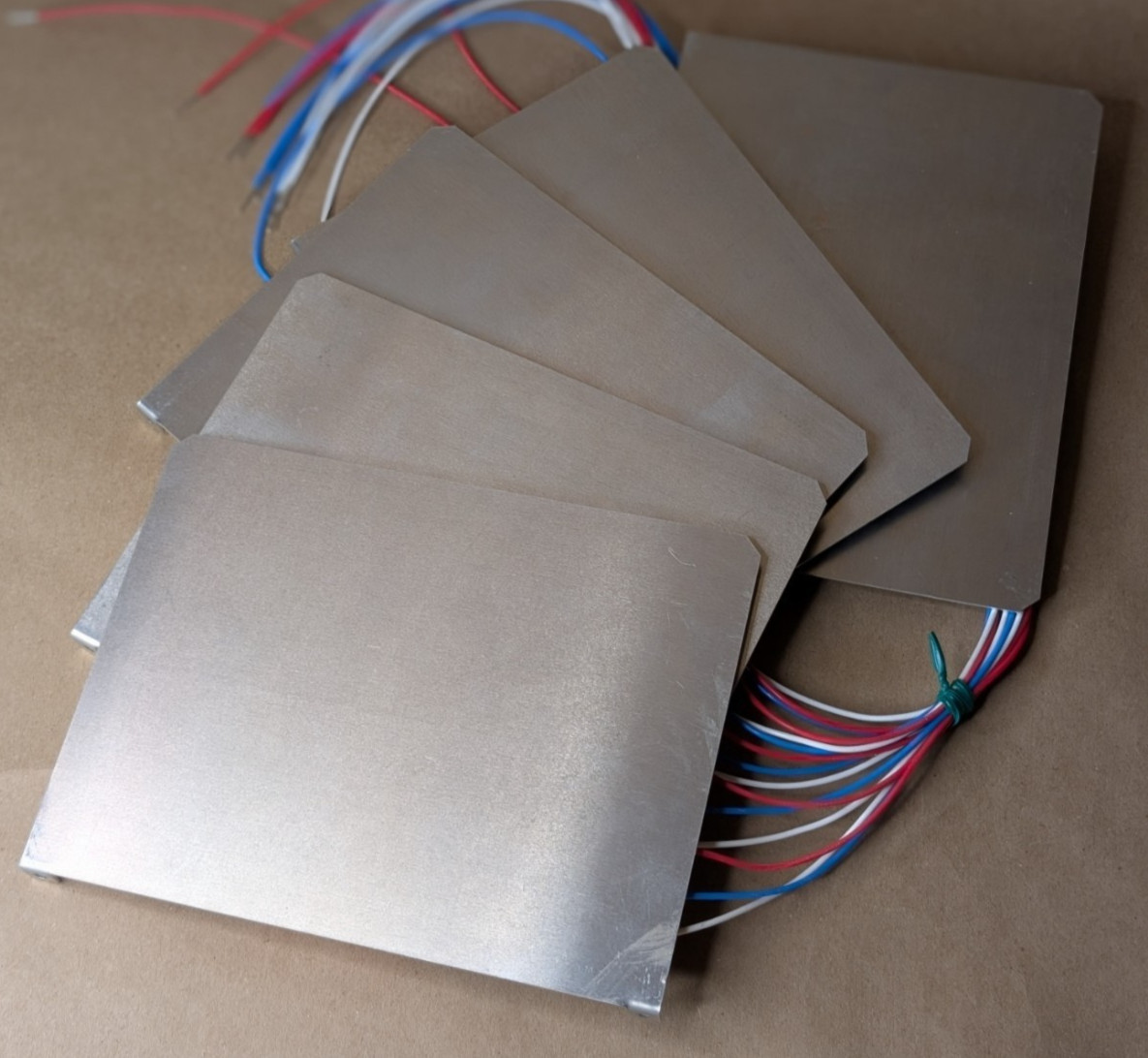 Watlow E01200146001A Silicone Heater Pad 200W Dual Zone 240V 110V Plate
