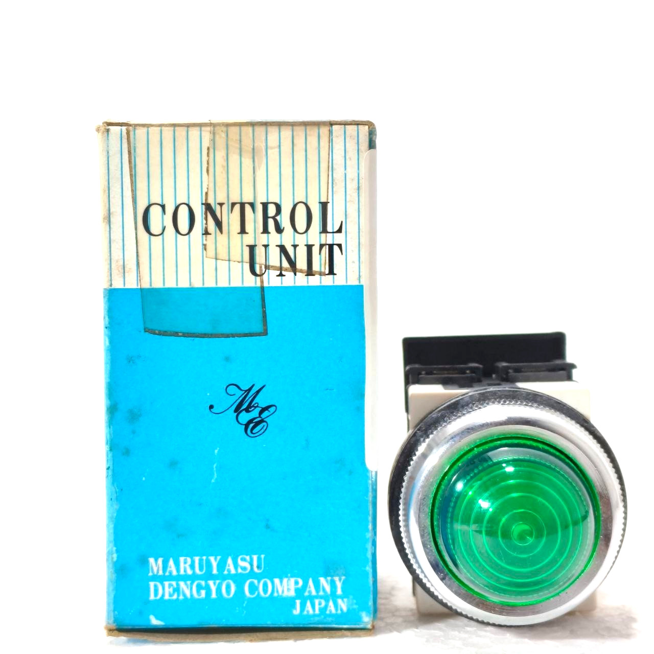MARUYASU DENGYO GREEN PILOT LAMP A30ILT100 P.100-110V.