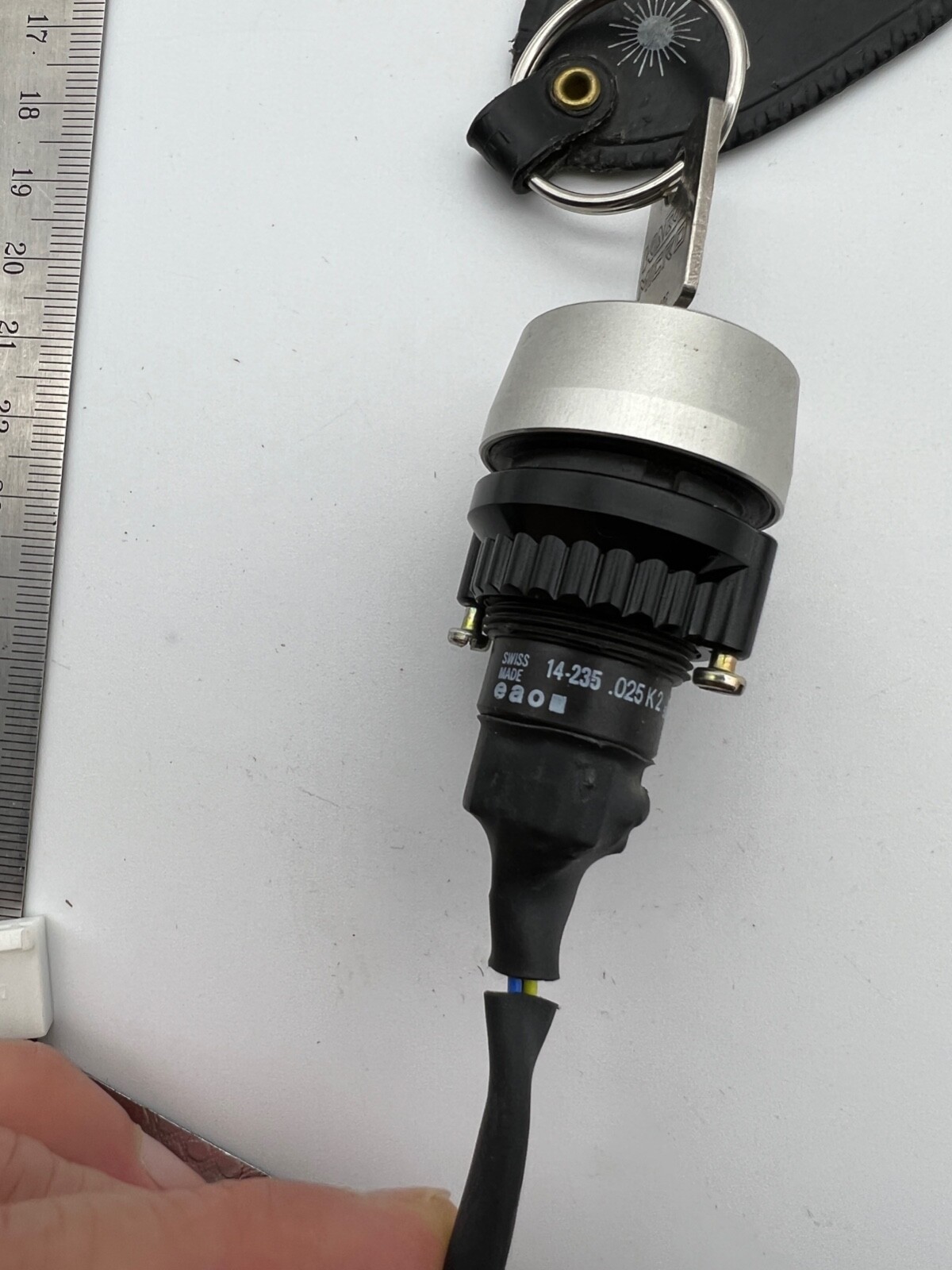 Kara Micro Laser Switch w/ Key EAO KEY SWITCH 14-235 .025 Made in Switzerland