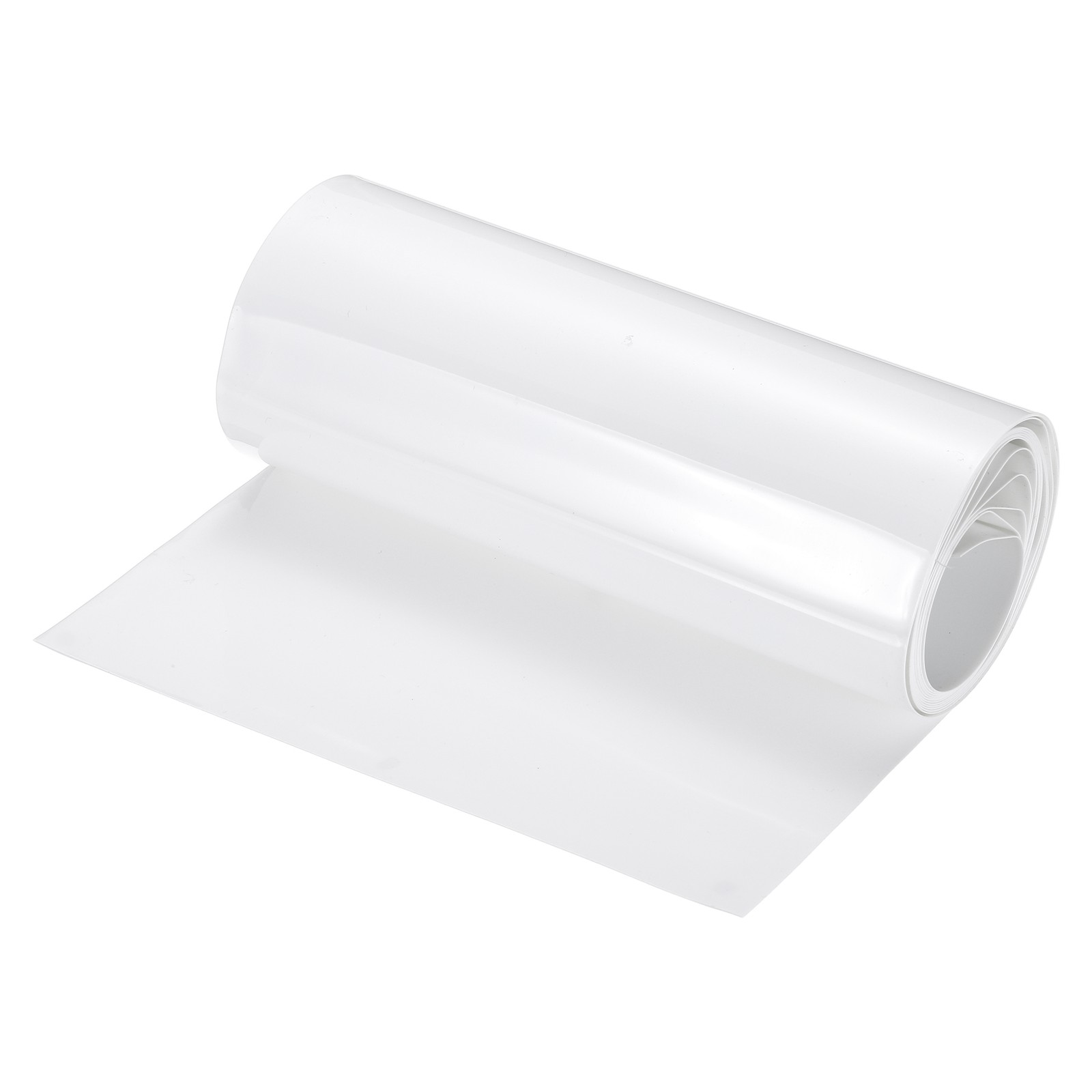 Battery Wrap Heat Shrink Tubing 115mm Dia 180mm Flat 8 Feet, White
