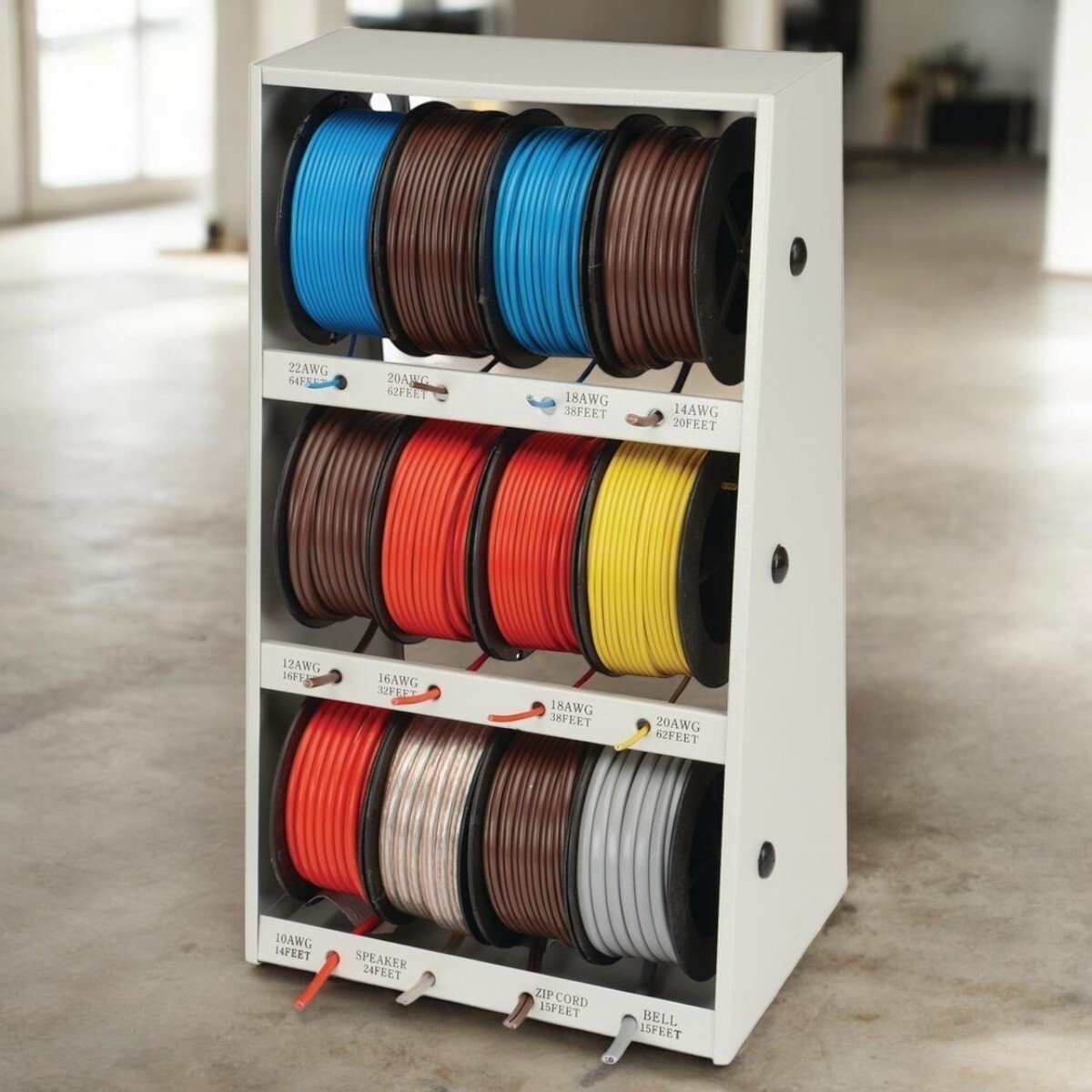 400 FT Electrical Copper Wire Storehouse Electric Wiring Spool Rolls AWG 10 – 22