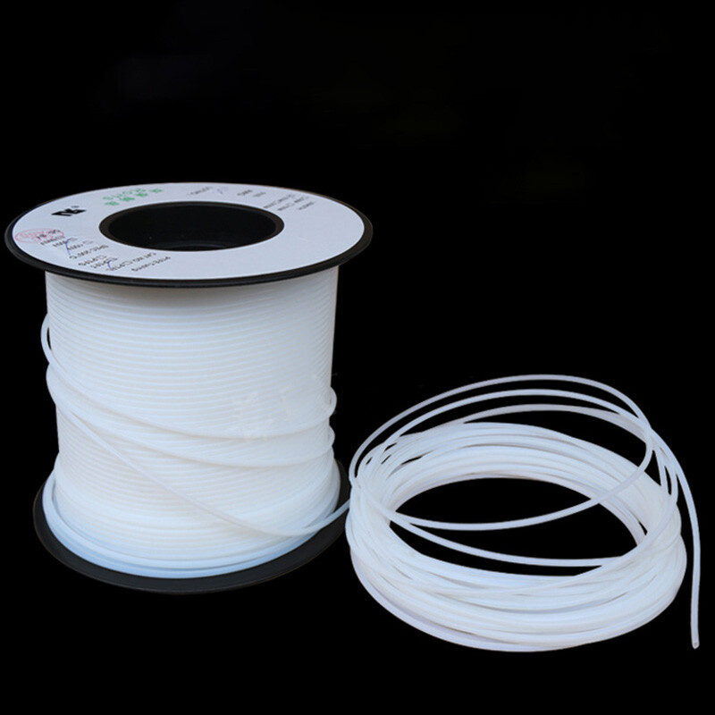 Translucent PTFE Tube Pipe AWG 300V Tubing,HIGH TEMP 260℃ ØID 0.3~5.94mm T-type