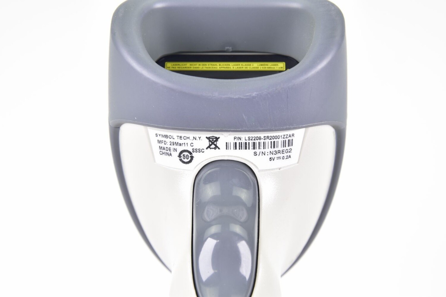 SYMBOL LS2208-SR20001ZZAR, Barcode scanner
