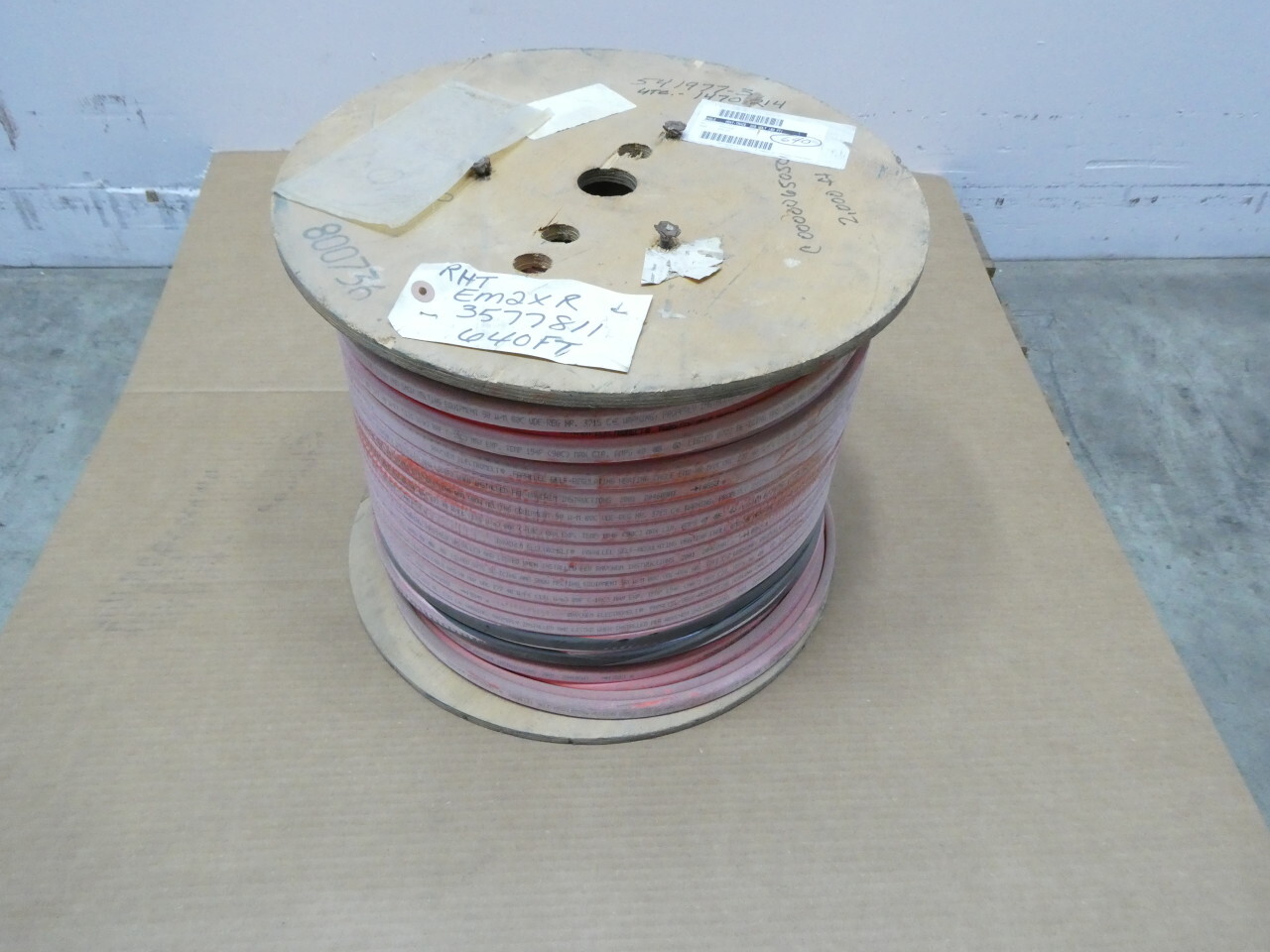 Raychem EM2-XR Self-regulating Heat Trace Cable 640ft
