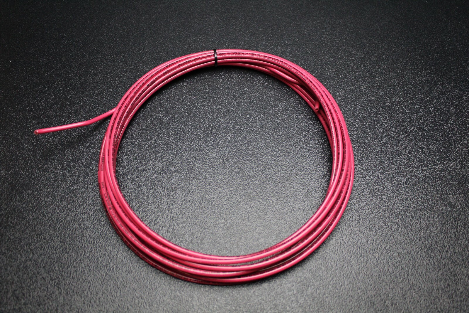 10 GAUGE THHN WIRE STRANDED RED 5 FT THWN 600V BUILDING MACHINE CABLE AWG