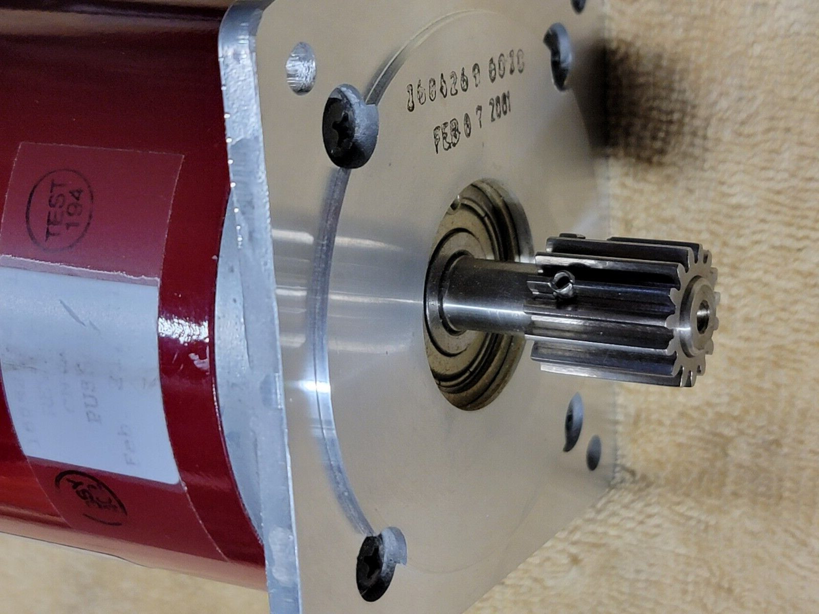 Pacific Scientific E33NRFB-LDN-SS-02, Stepper Motor Sigmax W/ RENCO 1675701-001