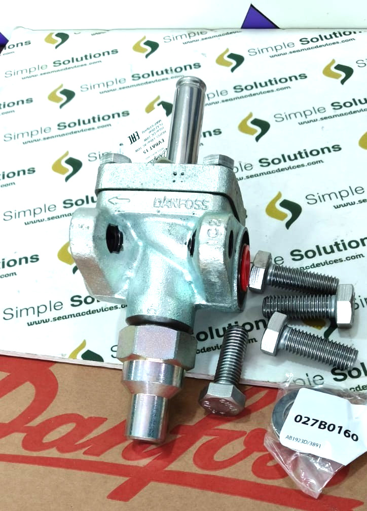 1PC- Danfoss 032F6216 Solenoid Valve EVRAT 15 Flange Valve Single- NEW