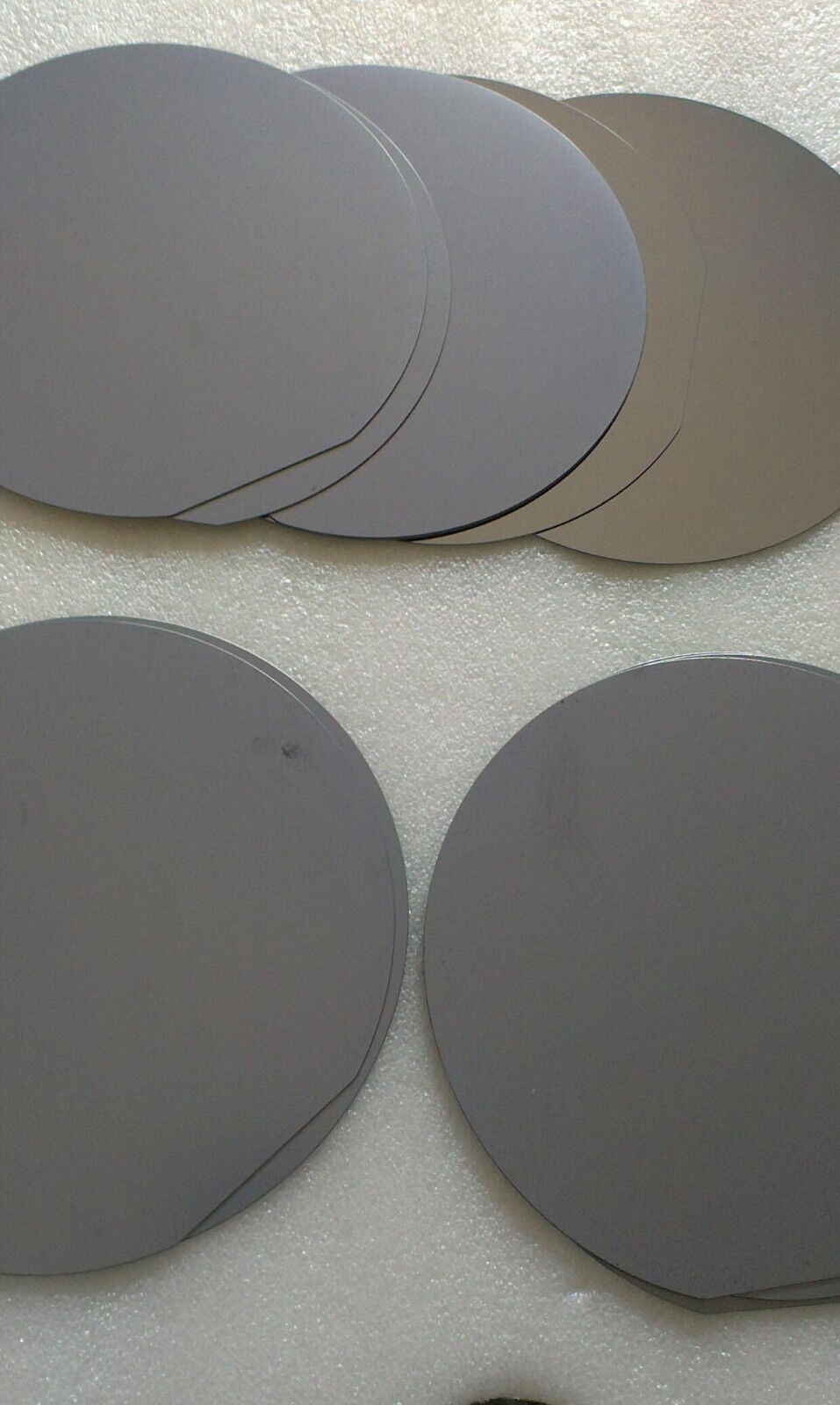 6pc Monocrystalline Silicon Si Polished Wafer Sheet IC Grade,Diameter 5” #U YG